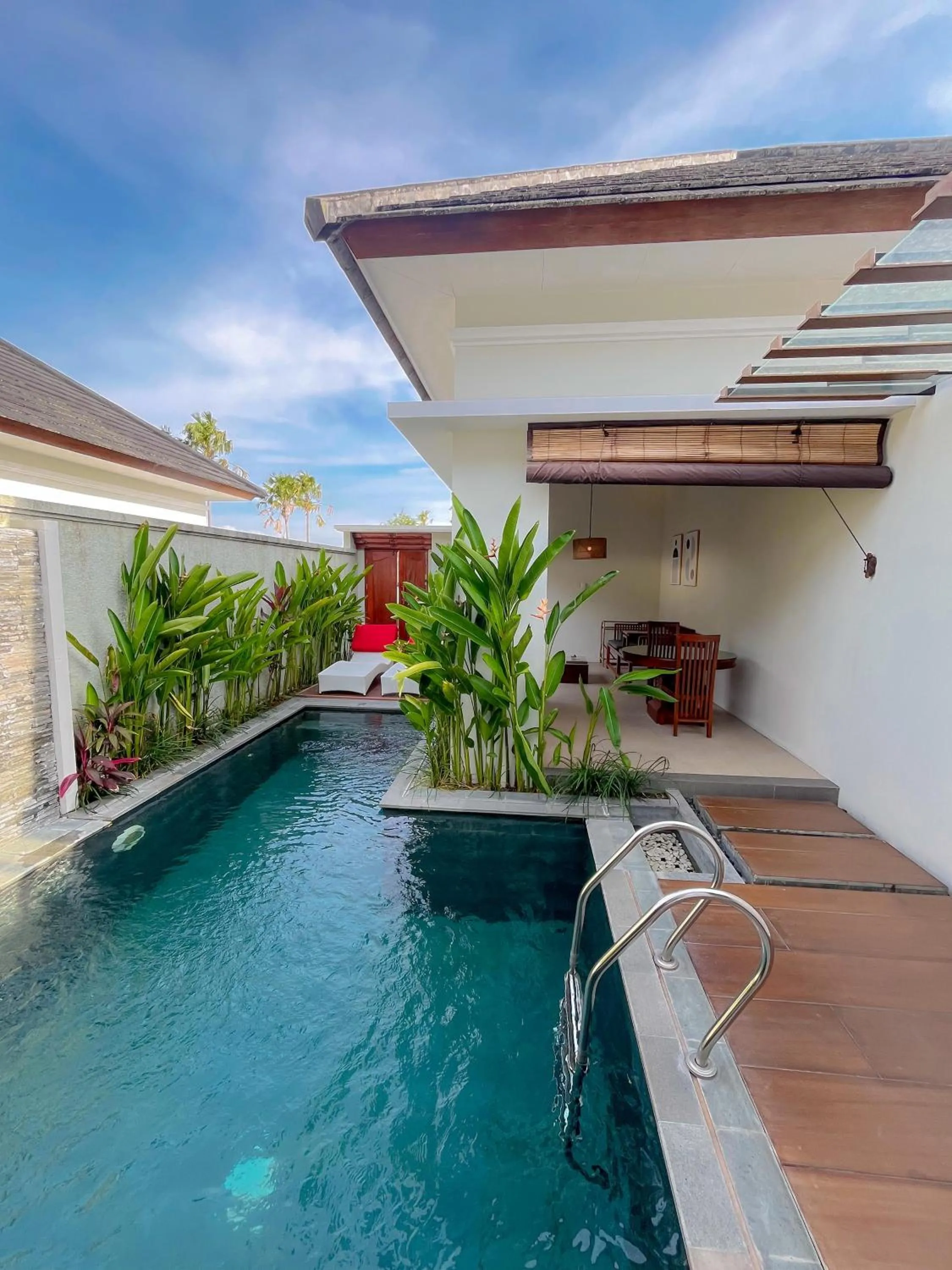 Swimming pool in Maharaja Villas Bali - CHSE Certified