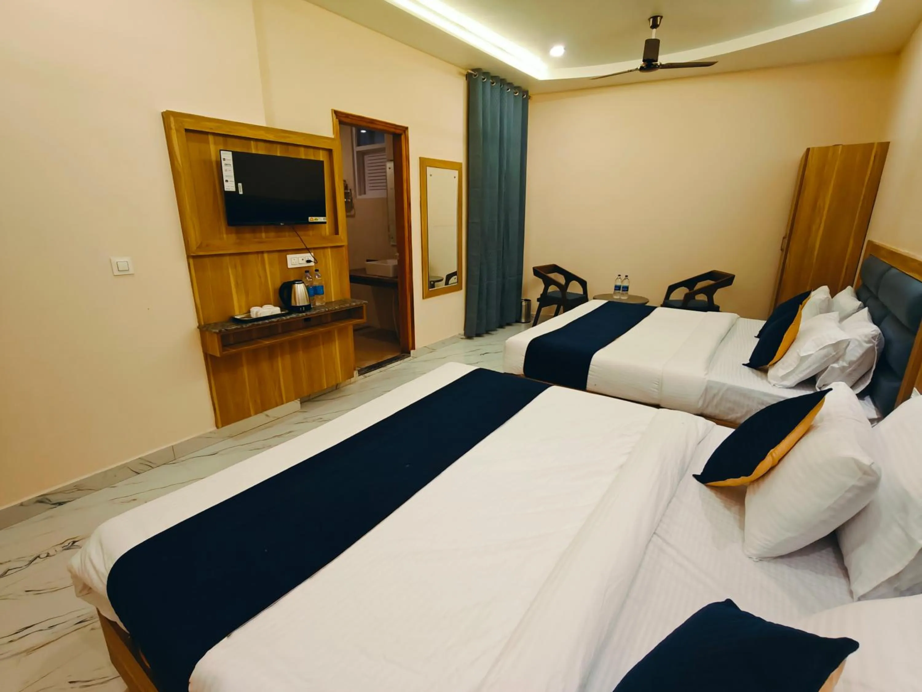 Bed in Hotel New Pratap