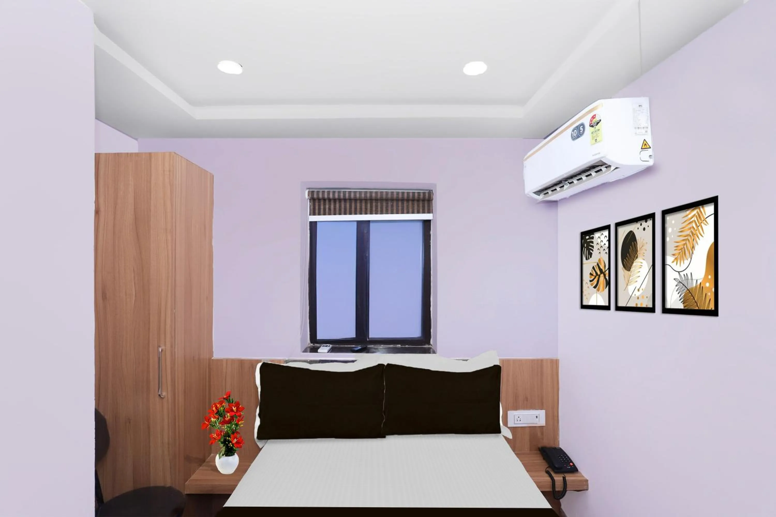 Bedroom, Bed in Super Townhouse Rauniyar City Centre Ratu Road