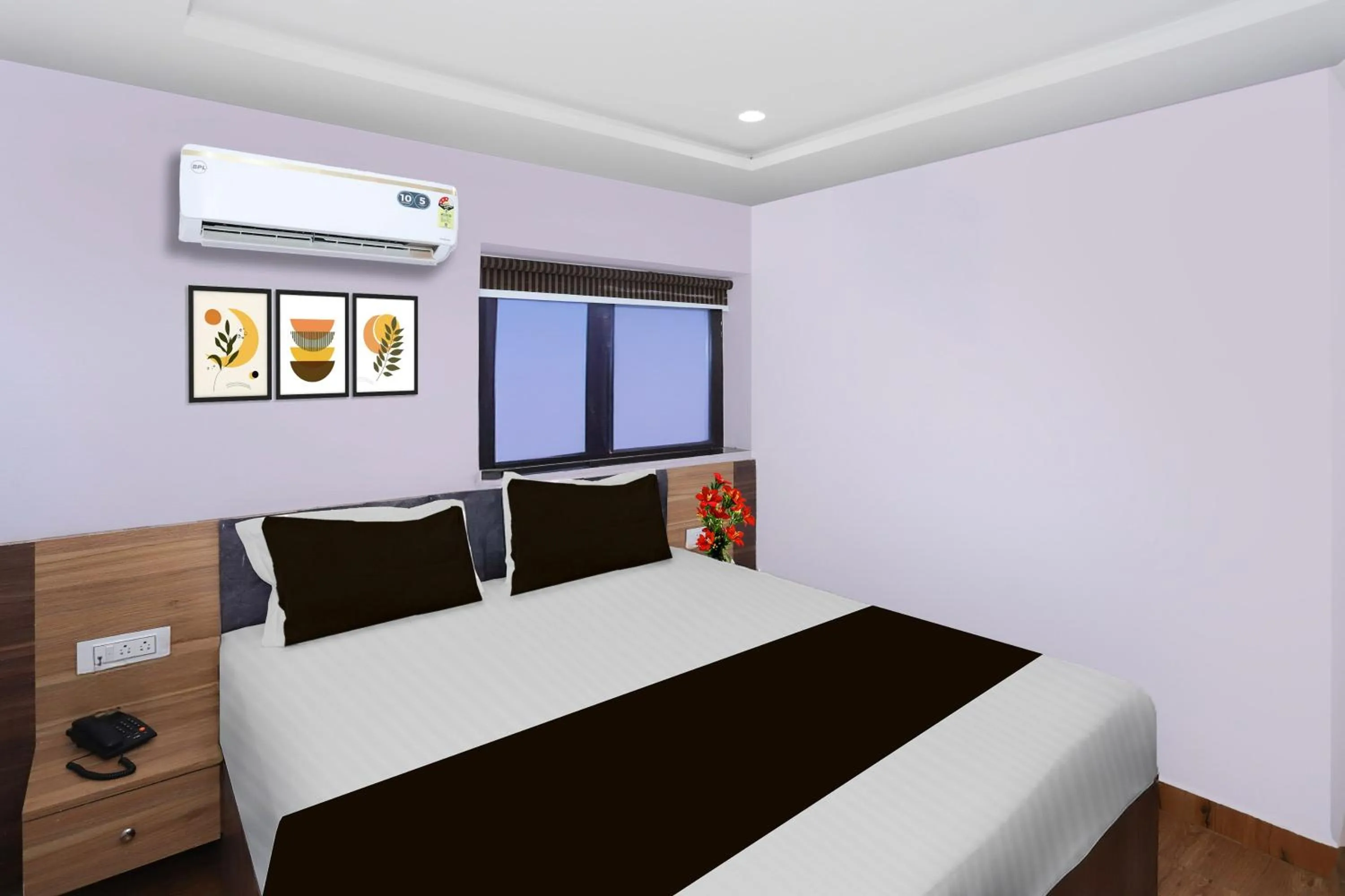 Bedroom, Bed in Super Townhouse Rauniyar City Centre Ratu Road