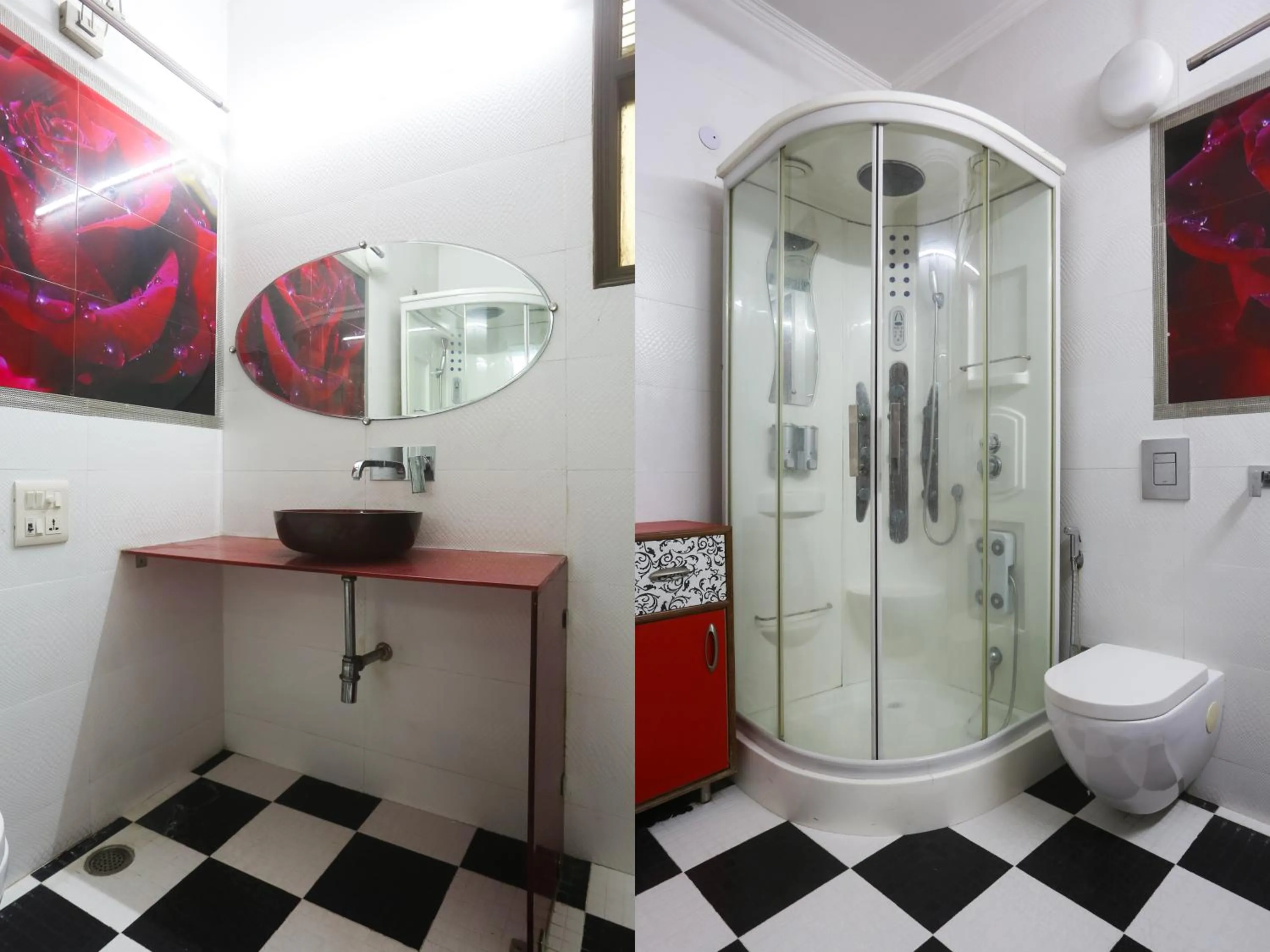 Shower in Swastik residency Paschim Vihar by twamev