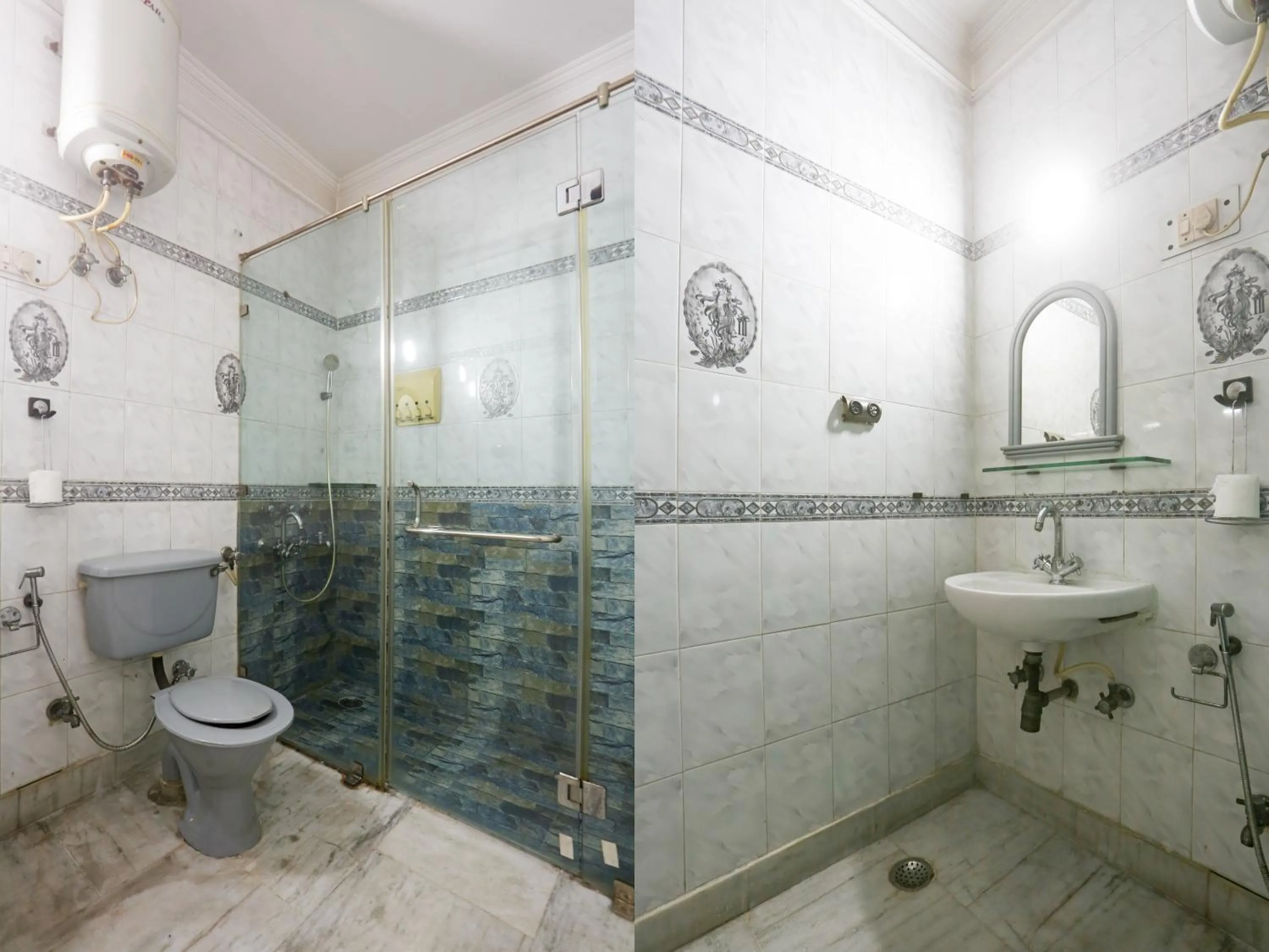 Shower in Swastik residency Paschim Vihar by twamev