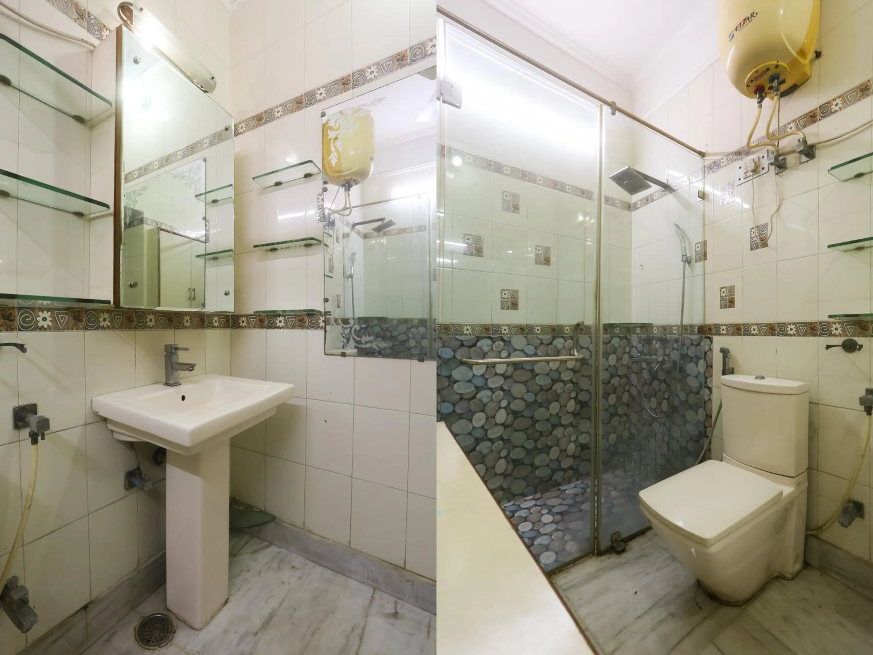 Shower in Swastik residency Paschim Vihar by twamev