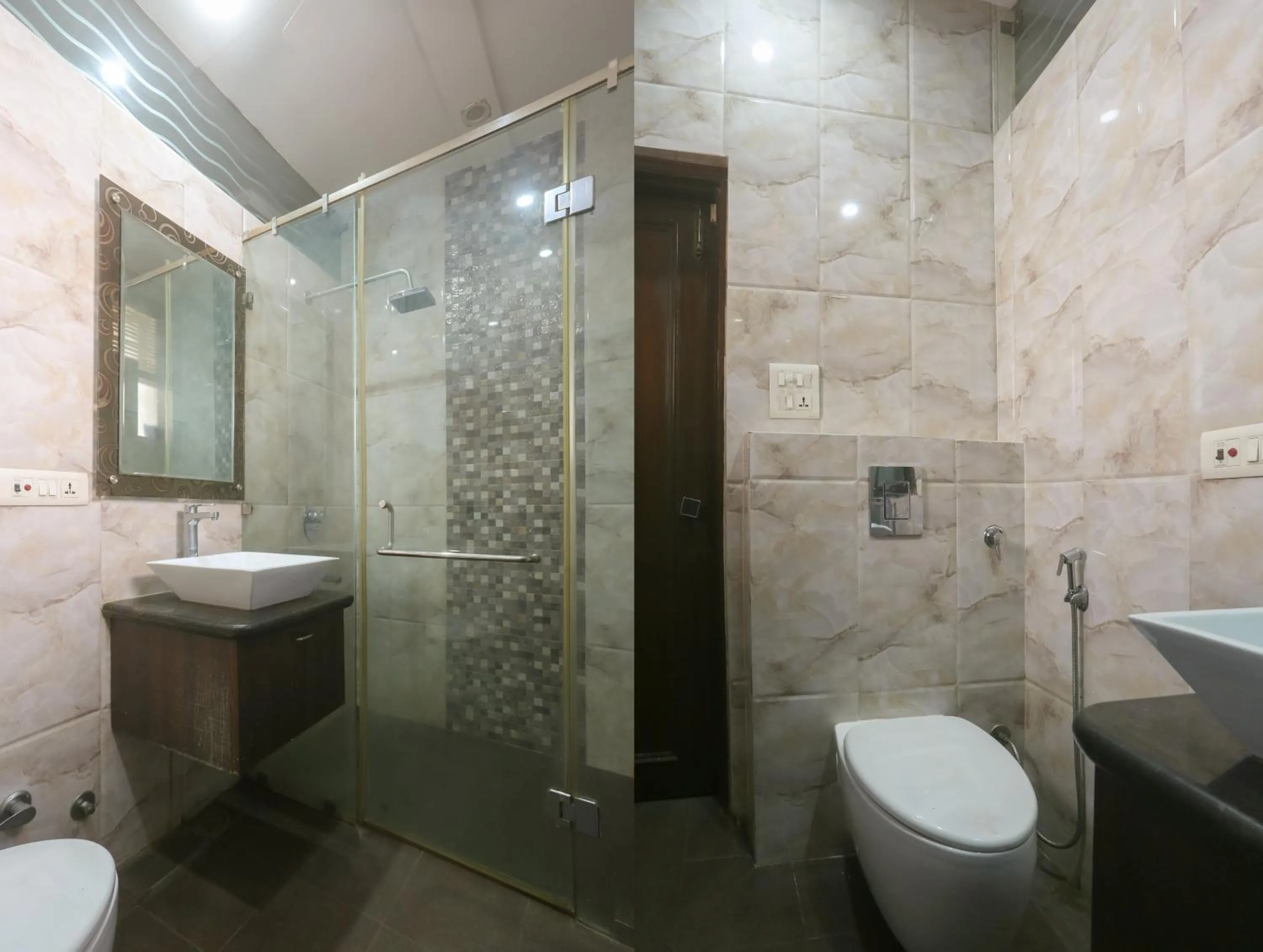 Shower in Swastik residency Paschim Vihar by twamev