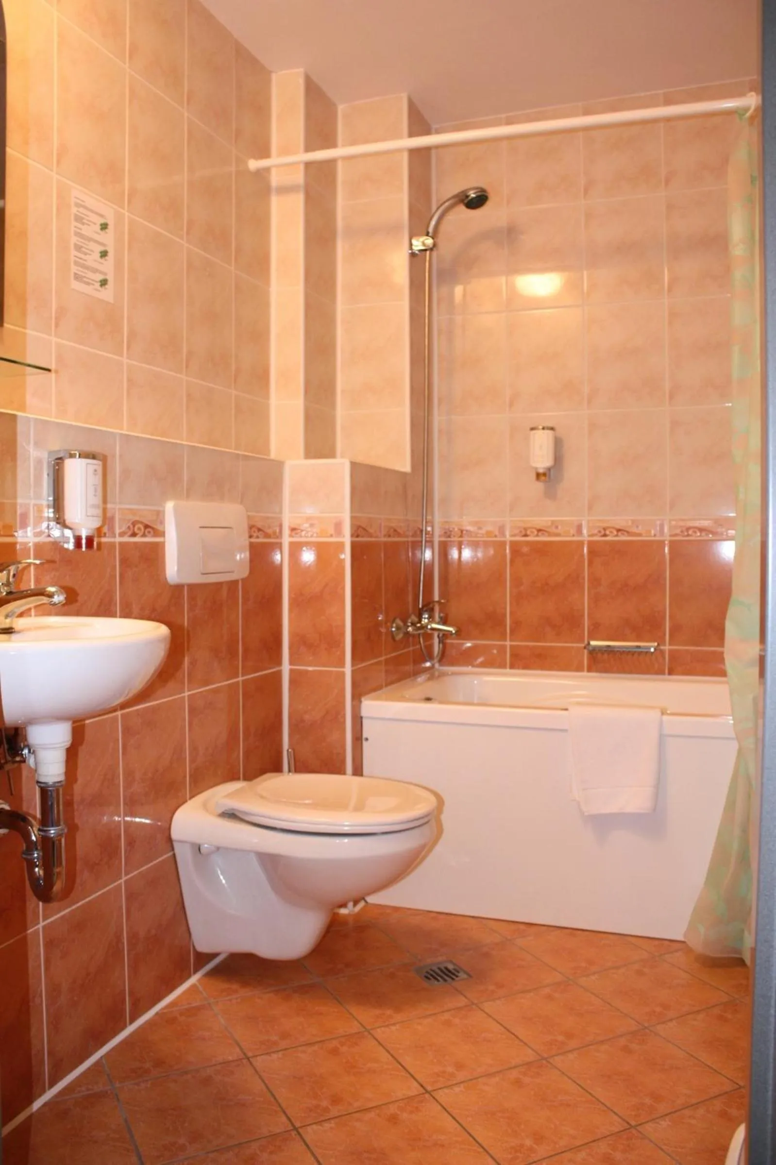 Shower in Hotel Ossowski