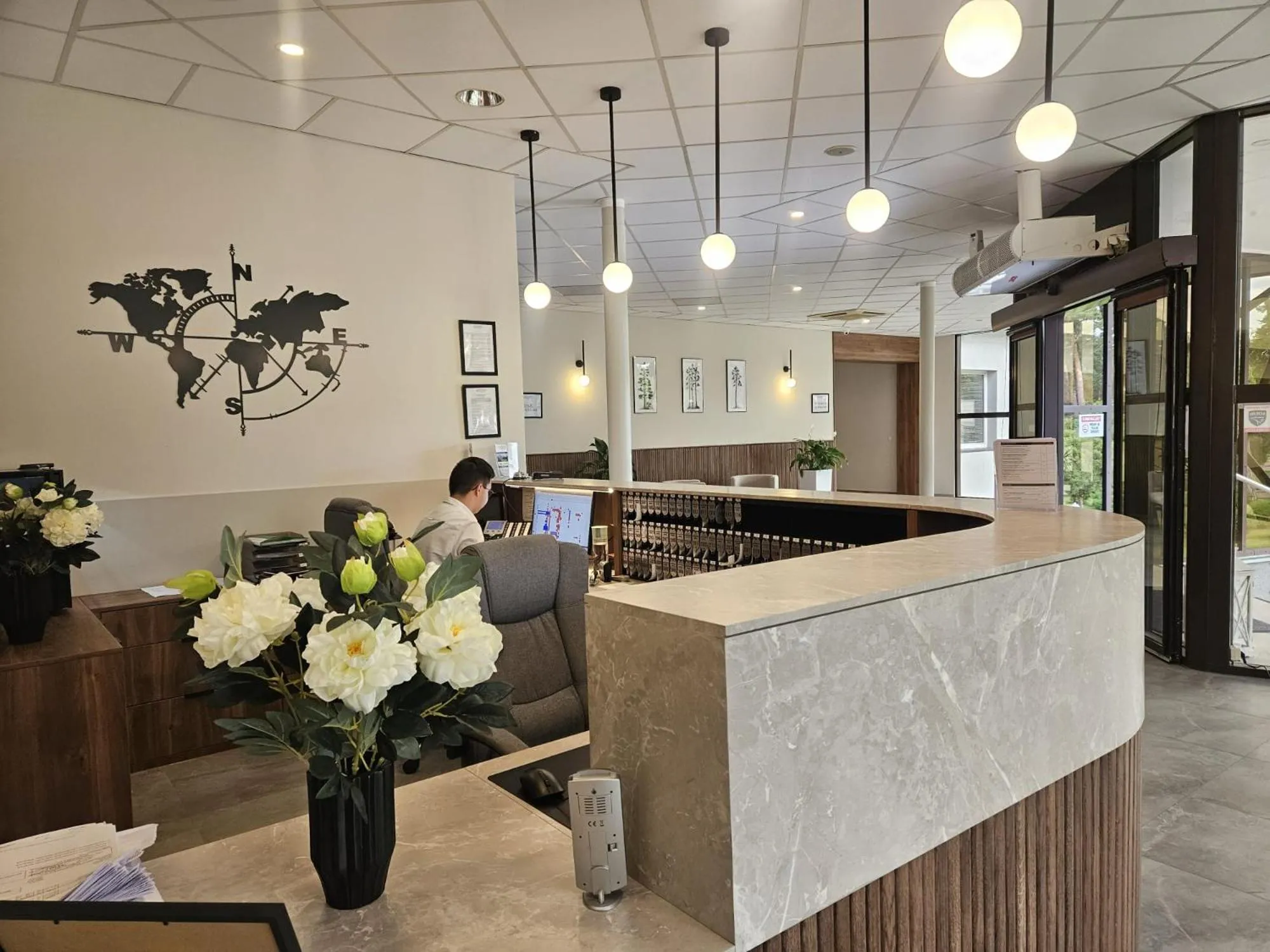 Lobby or reception in Hotel Ossowski