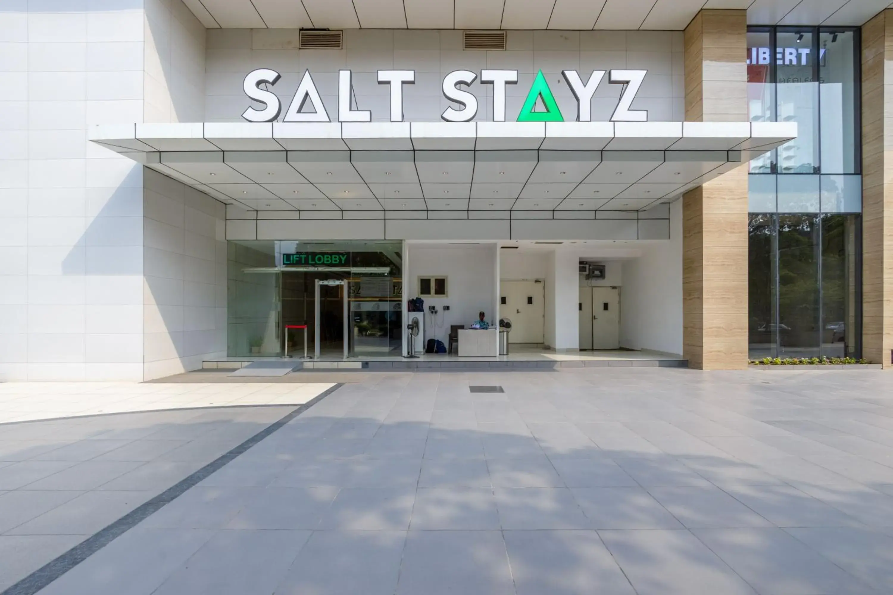 Facade/entrance in Saltstayz Premier Suite Chandigarh Mohali Facade/entrance in Saltstayz Premier Suite Chandigarh Mohali
