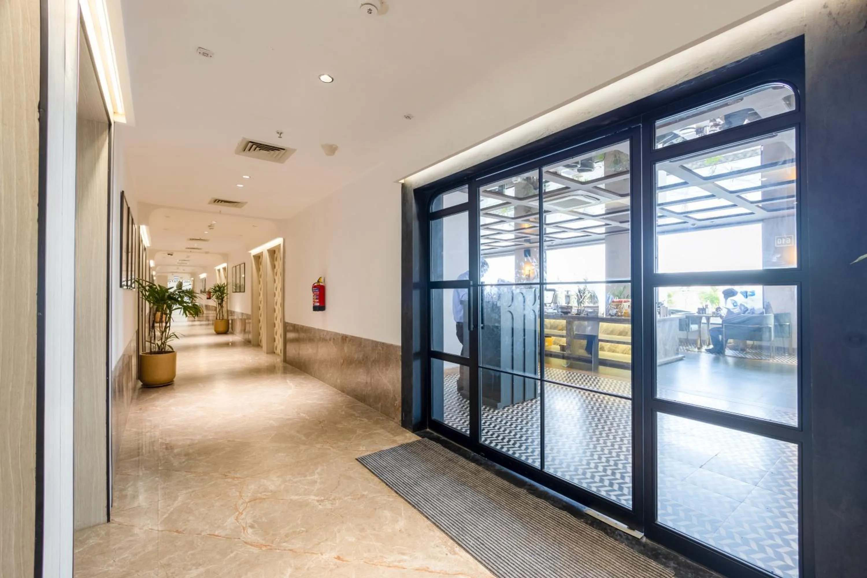 Floor plan in Saltstayz Premier Suite Chandigarh Mohali