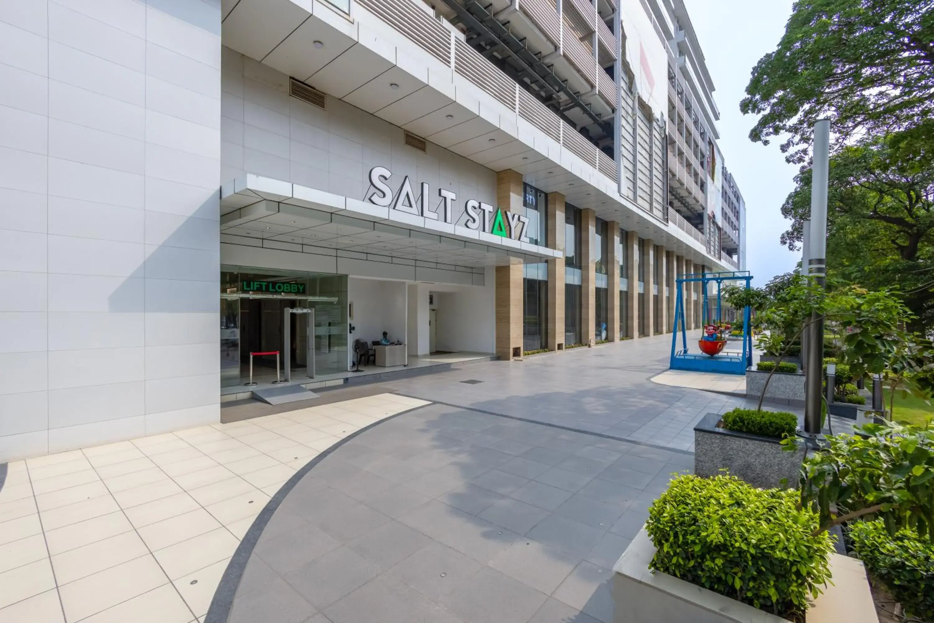 Property building in Saltstayz Premier Suite Chandigarh Mohali Property building in Saltstayz Premier Suite Chandigarh Mohali