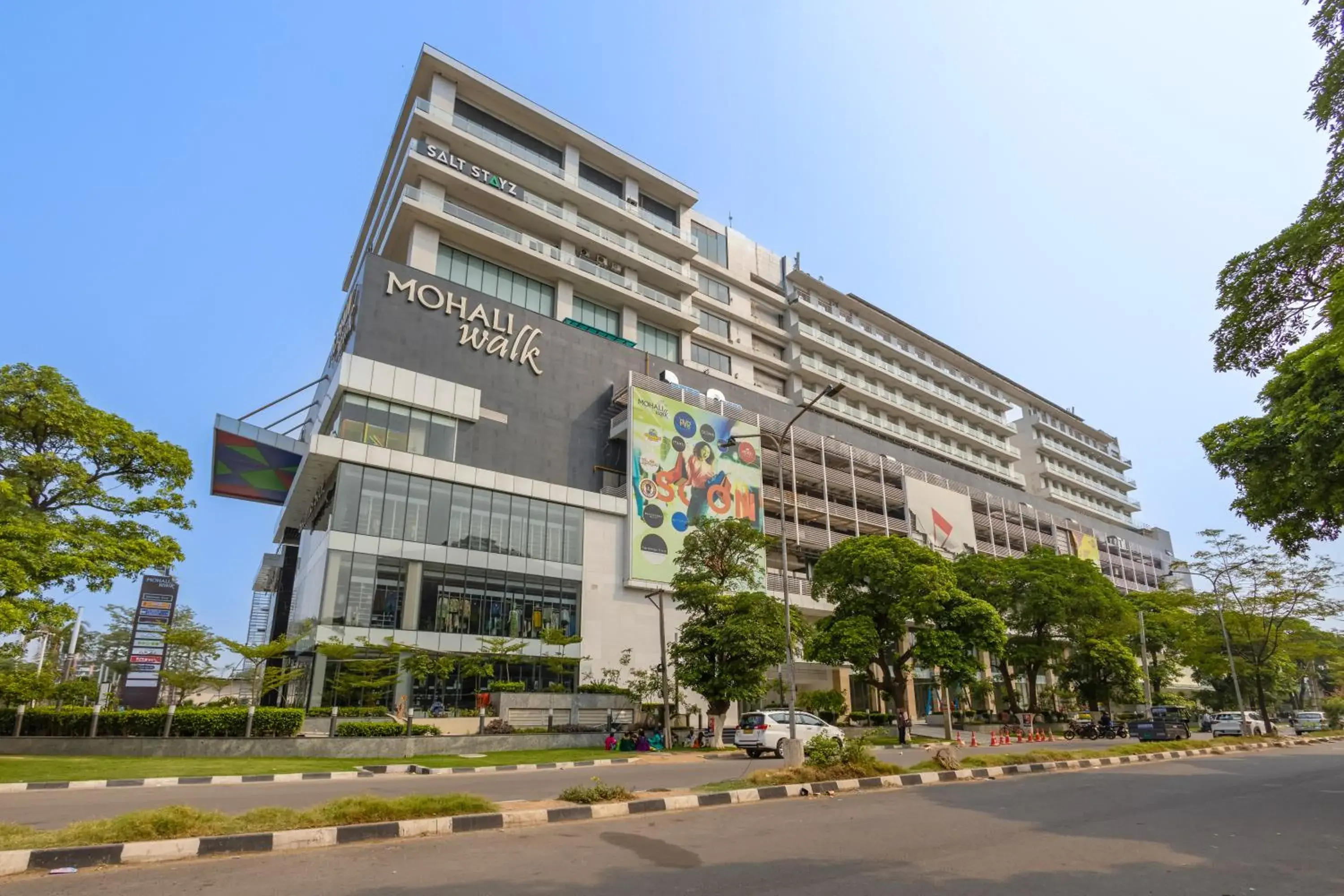 Property building in Saltstayz Premier Suite Chandigarh Mohali Property building in Saltstayz Premier Suite Chandigarh Mohali