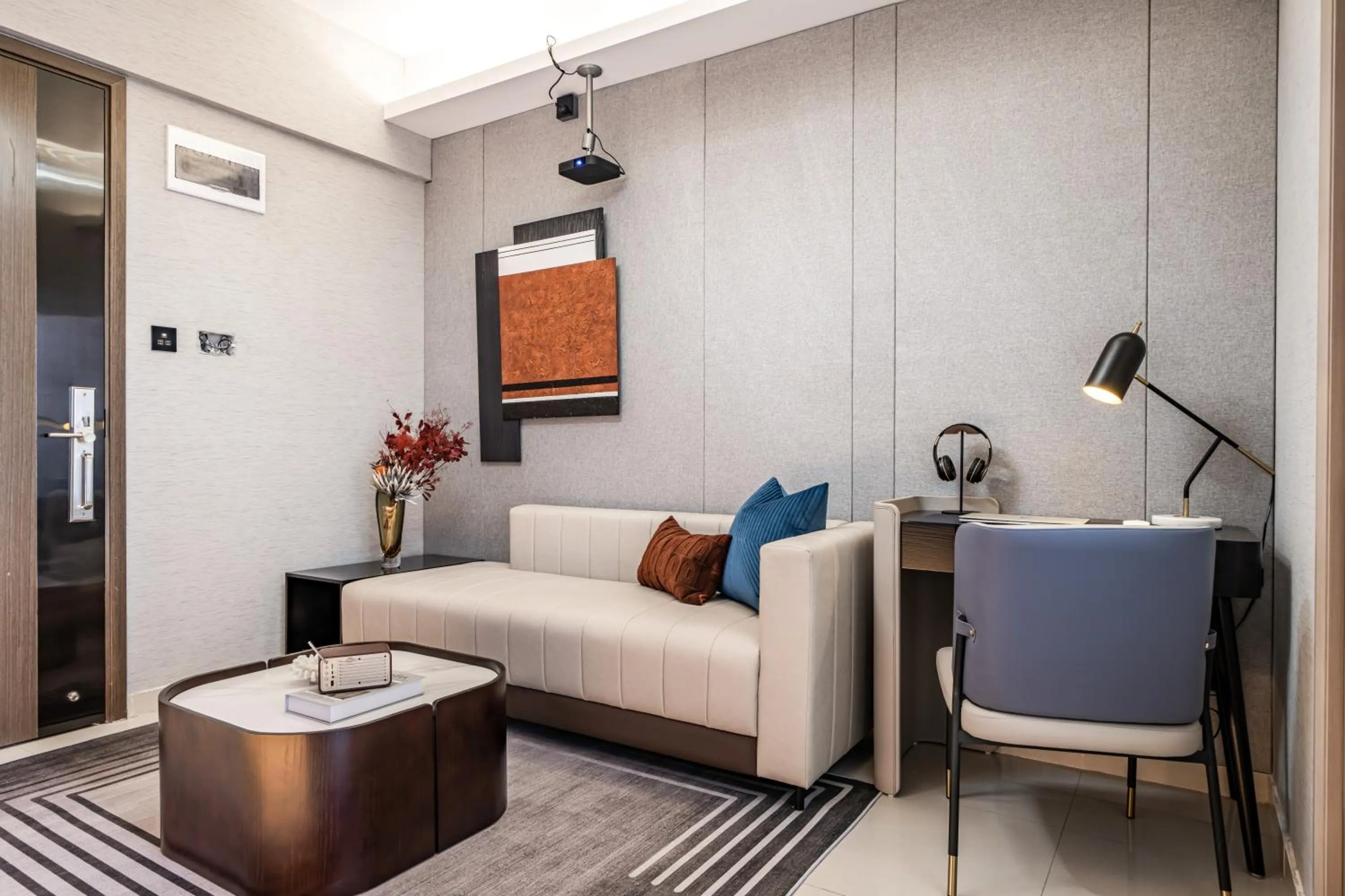 Living room in Kingkey Shuibei International Apartment Hotel