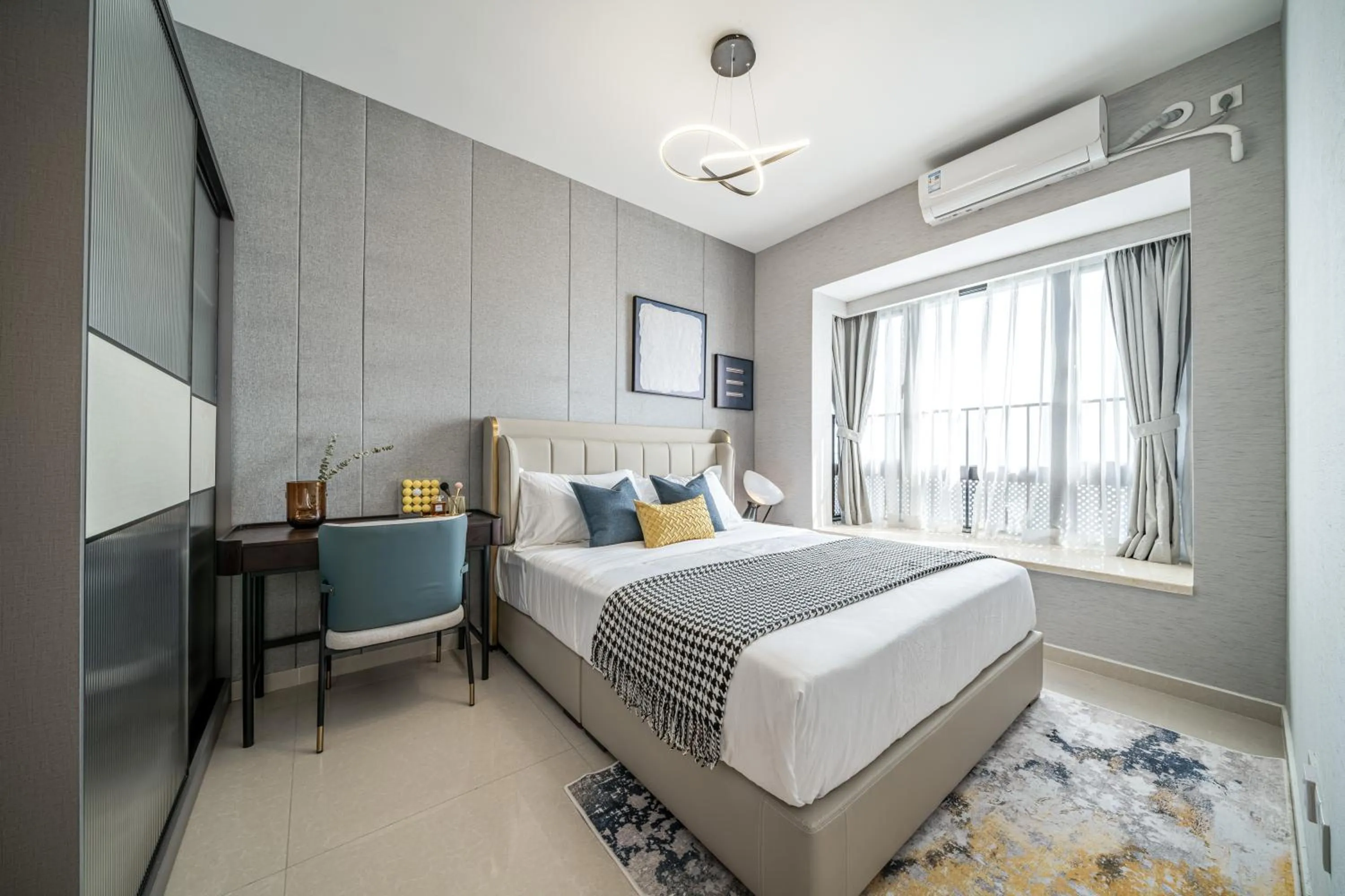 Bedroom, Bed in Kingkey Shuibei International Apartment Hotel