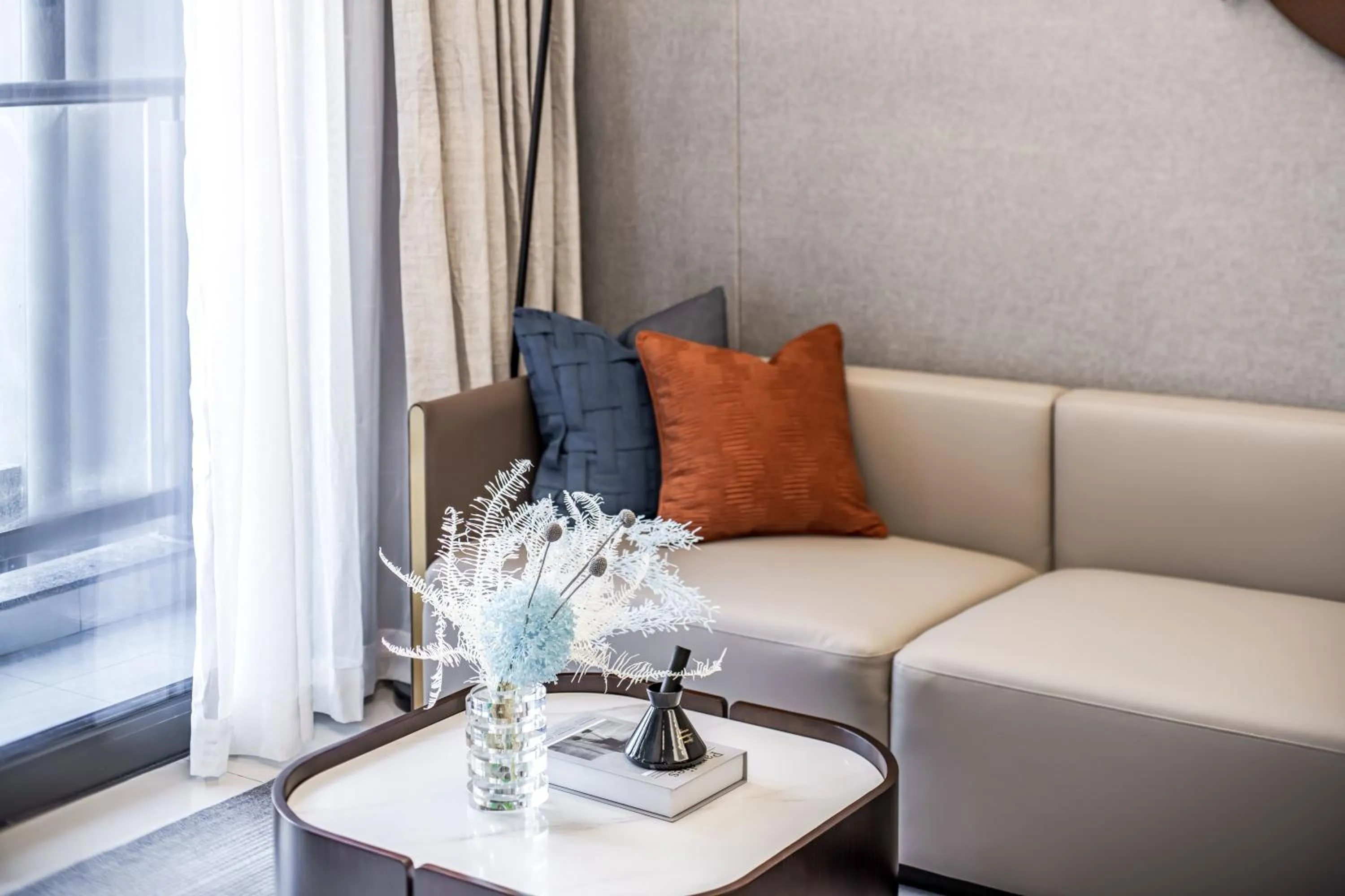 Living room in Kingkey Shuibei International Apartment Hotel