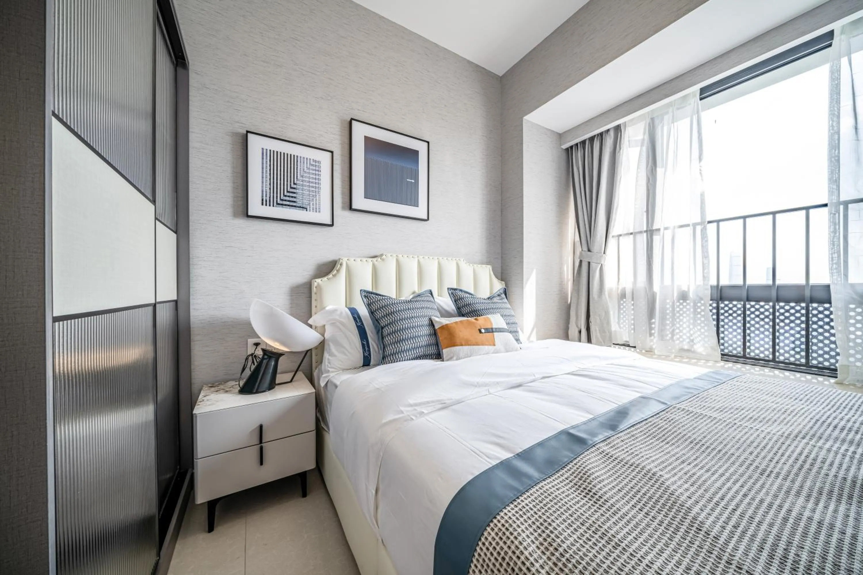 Bedroom, Bed in Kingkey Shuibei International Apartment Hotel