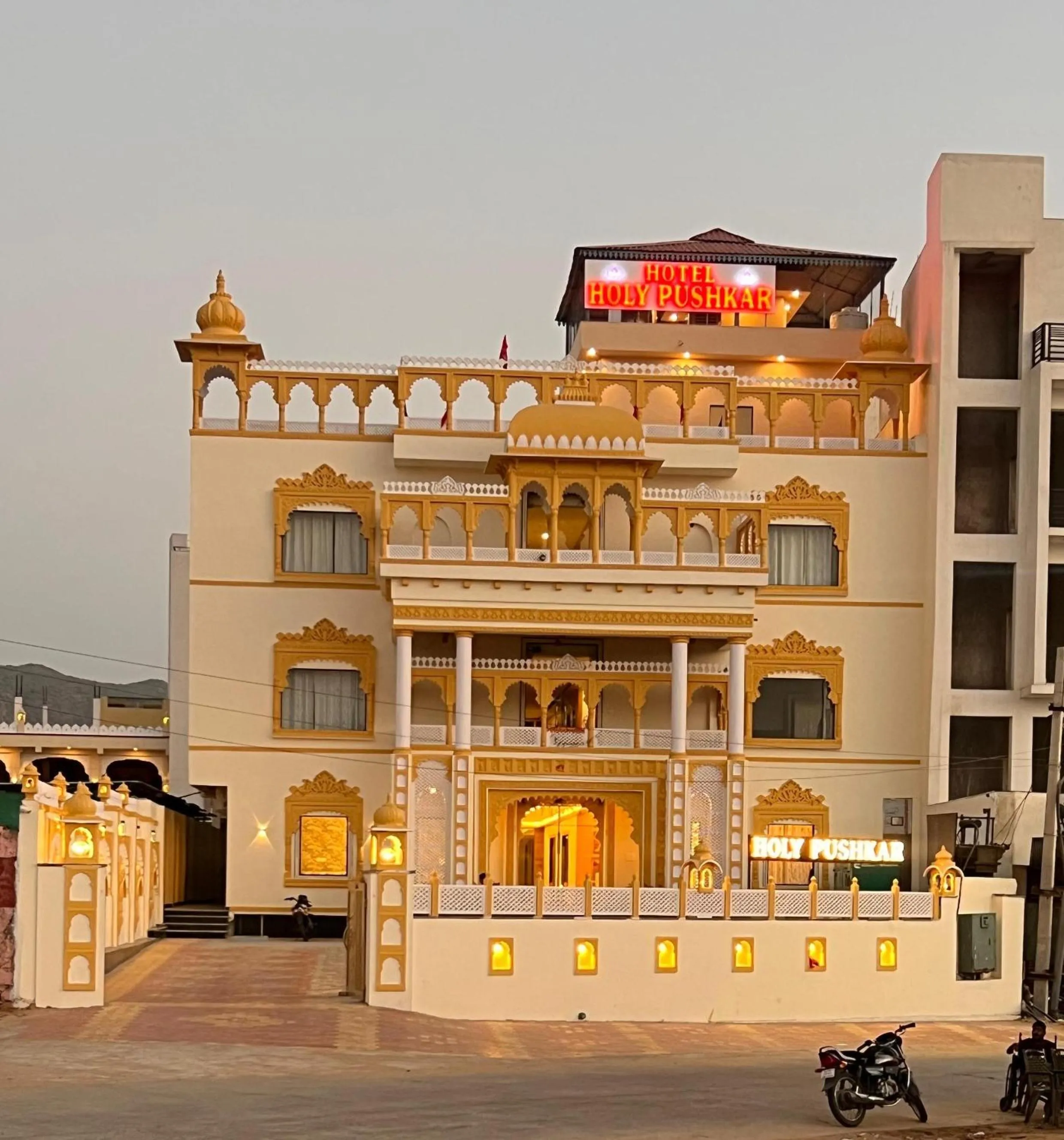 Property building in Hotel Holy Pushkar by DIV Hospitality