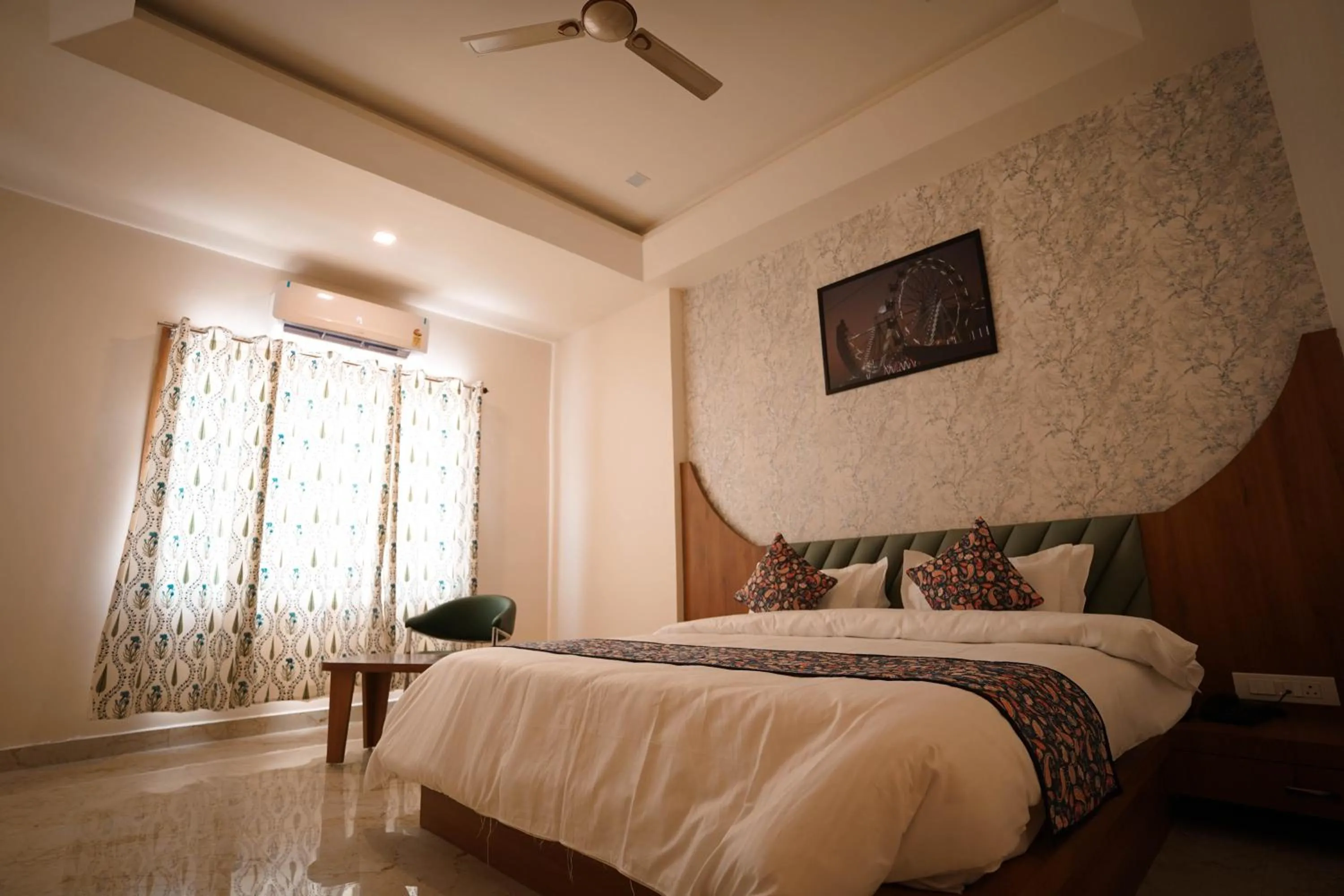 Living room, Bed in Hotel Holy Pushkar by DIV Hospitality