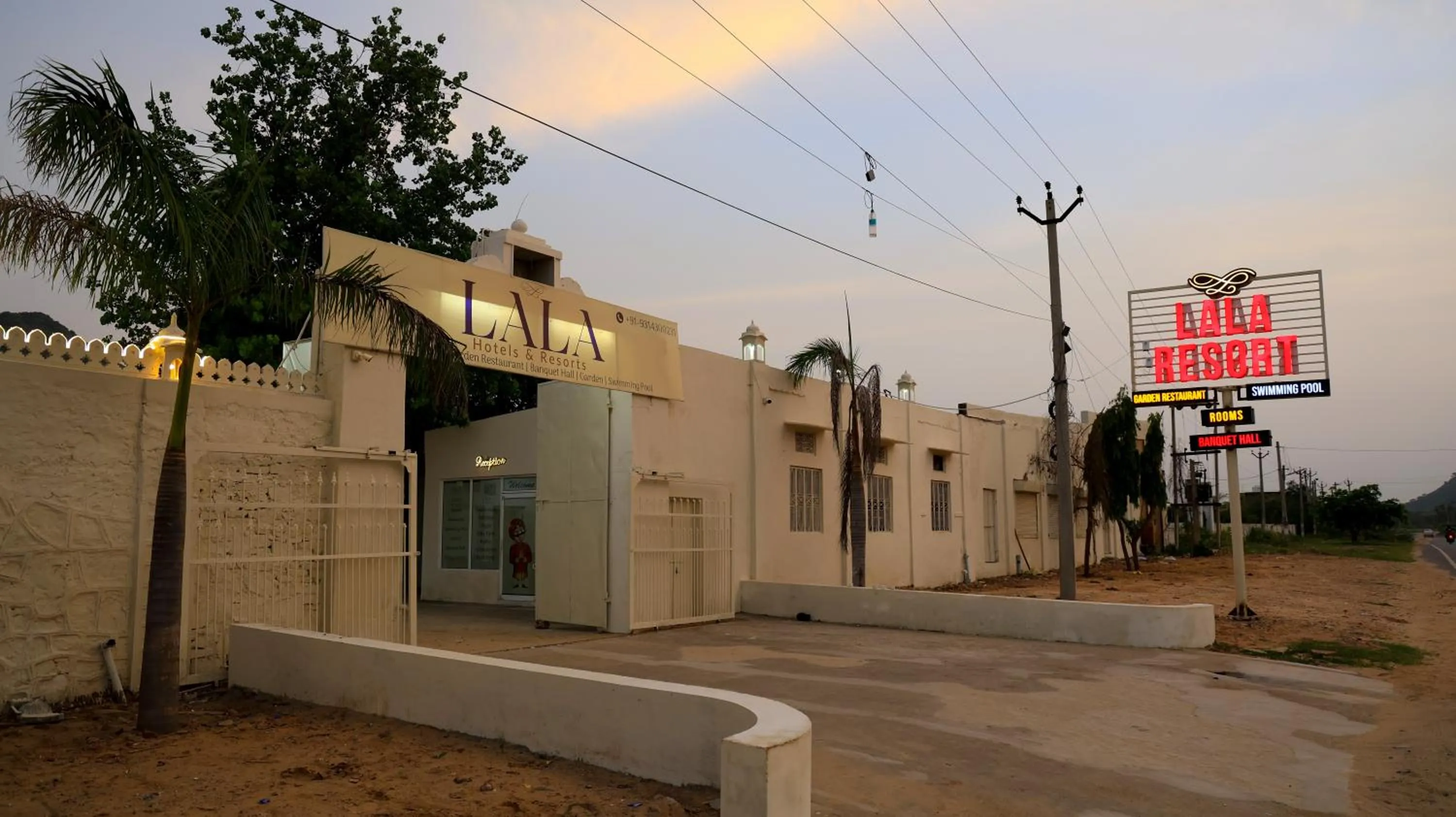 Facade/entrance in The Lala Hotel and Resort