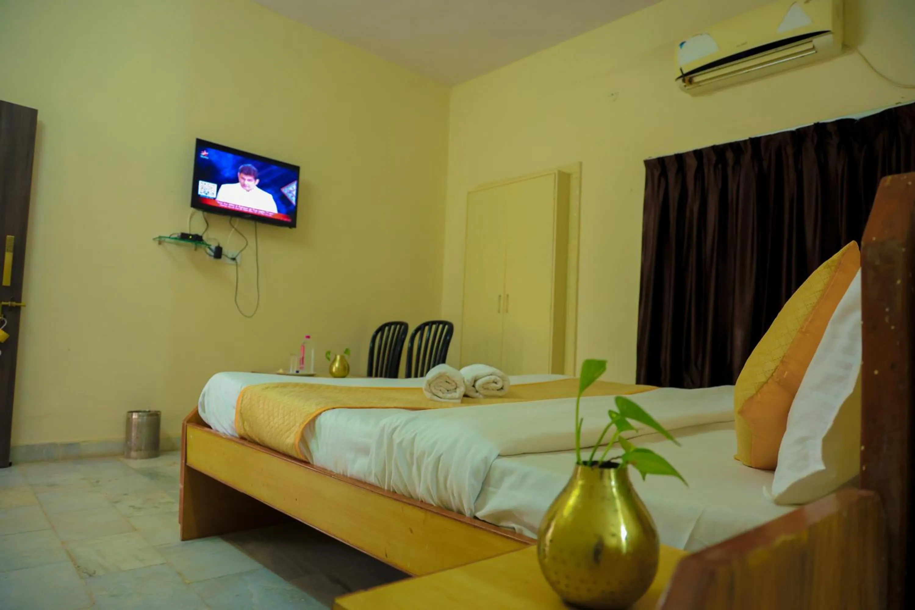 Bed in The Lala Hotel and Resort