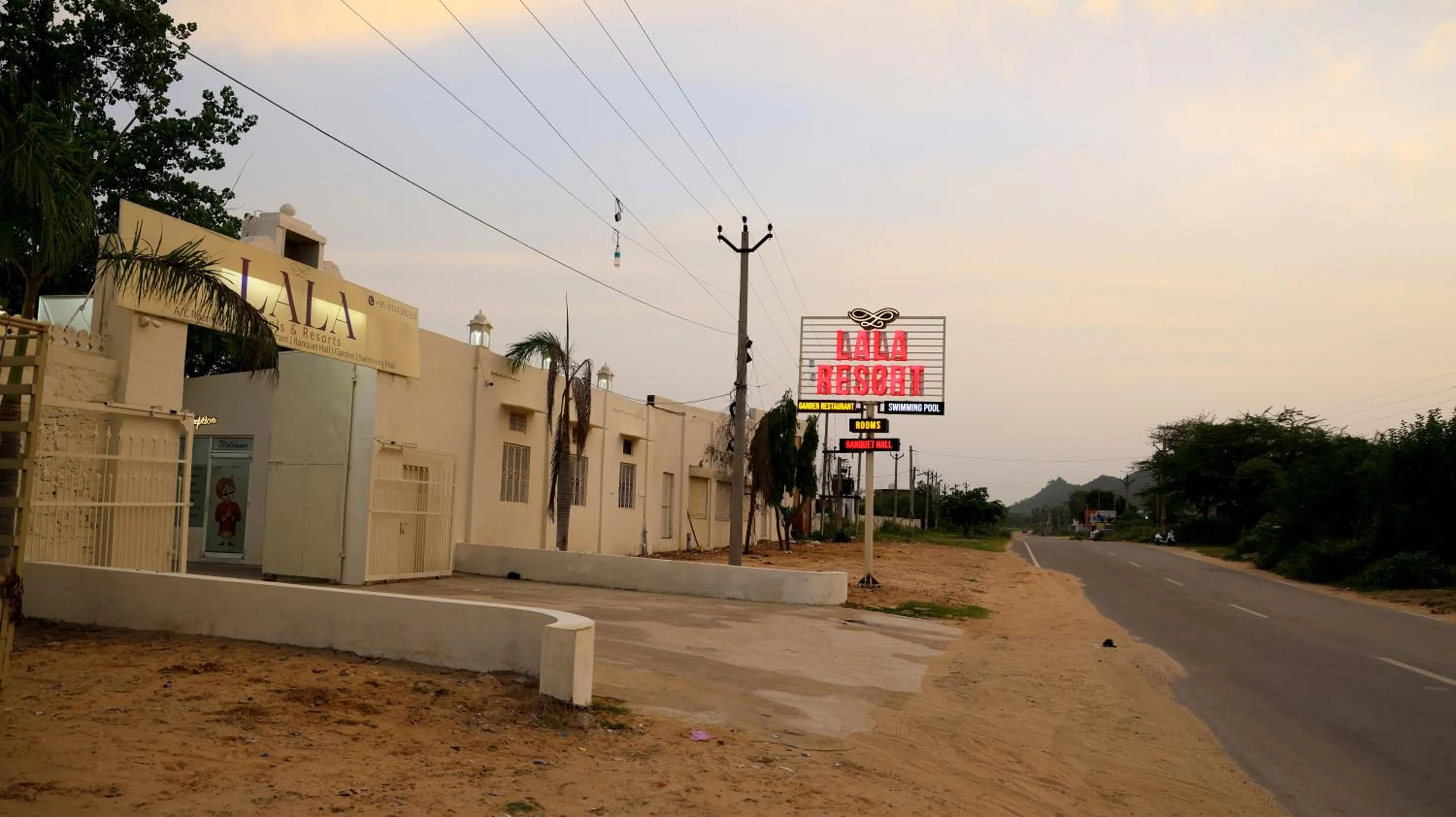 Facade/entrance in The Lala Hotel and Resort
