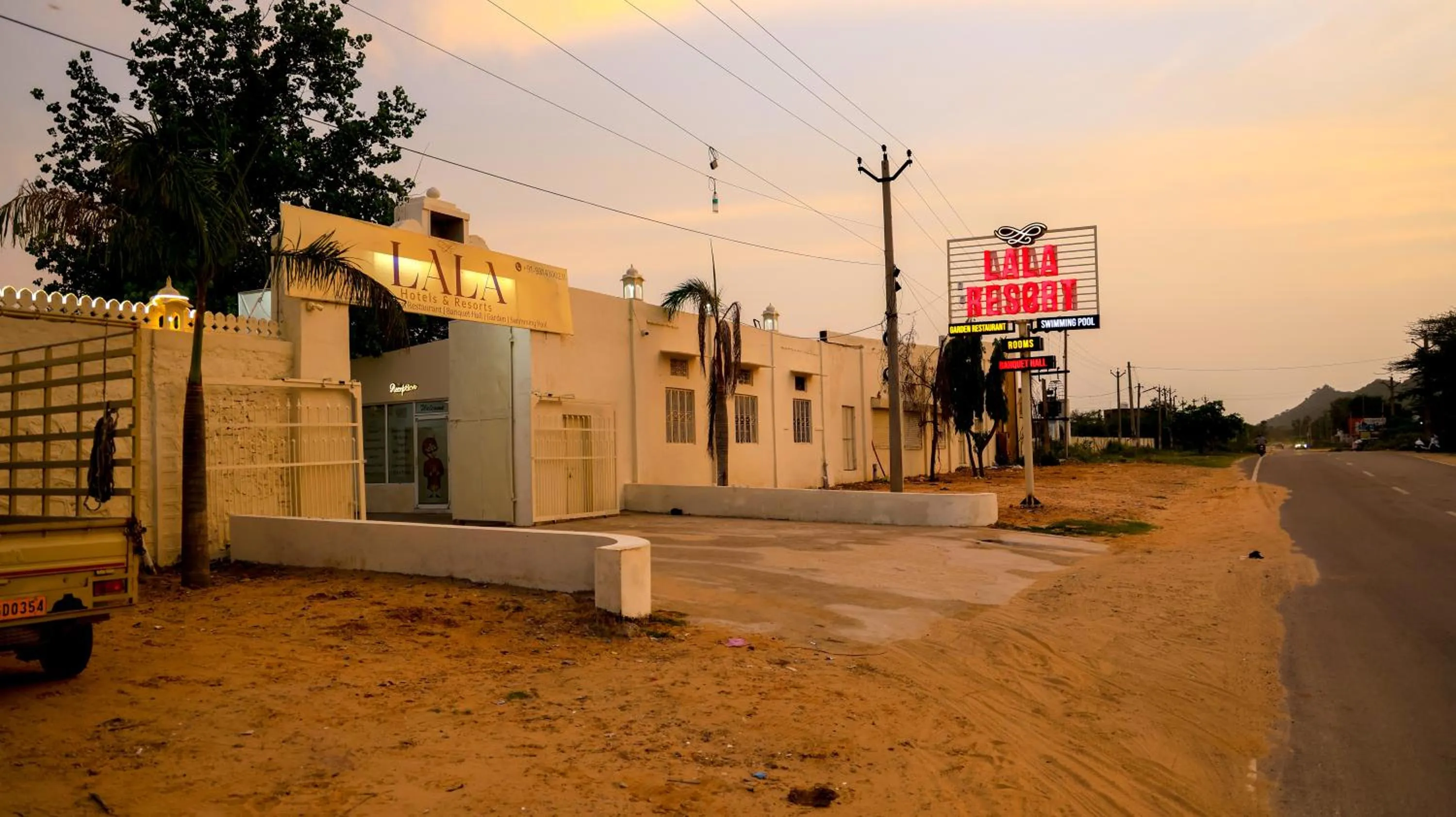 Facade/entrance in The Lala Hotel and Resort