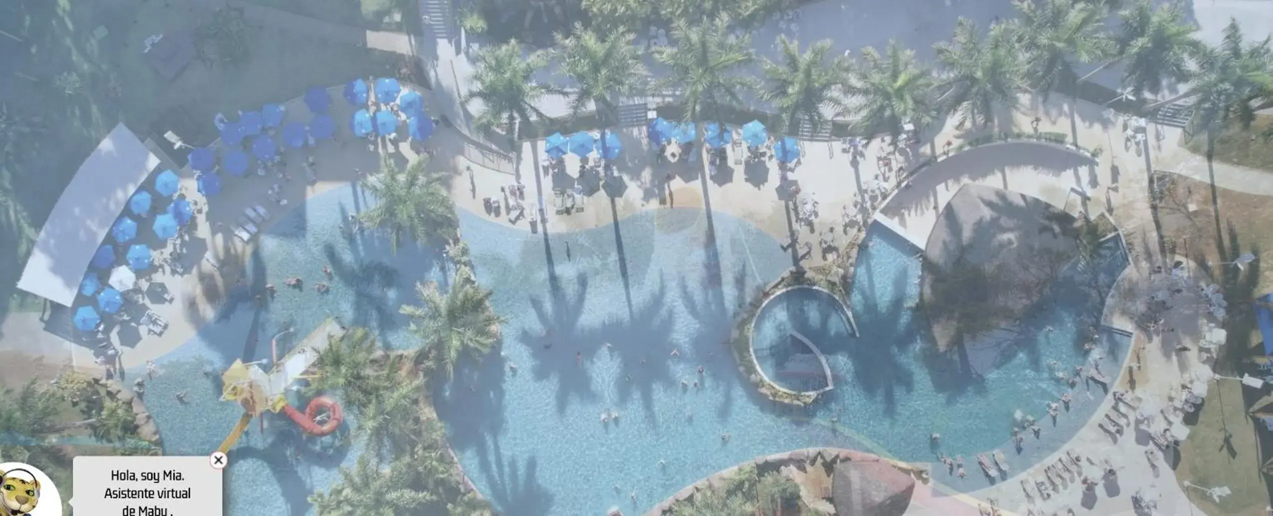 Bird's eye view in MABU Thermas Grand Resort Foz de Iguazu Bird's eye view in MABU Thermas Grand Resort Foz de Iguazu