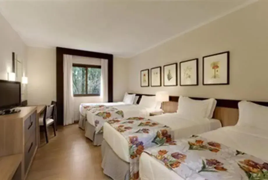 Bed in MABU Thermas Grand Resort Foz de Iguazu Bed in MABU Thermas Grand Resort Foz de Iguazu