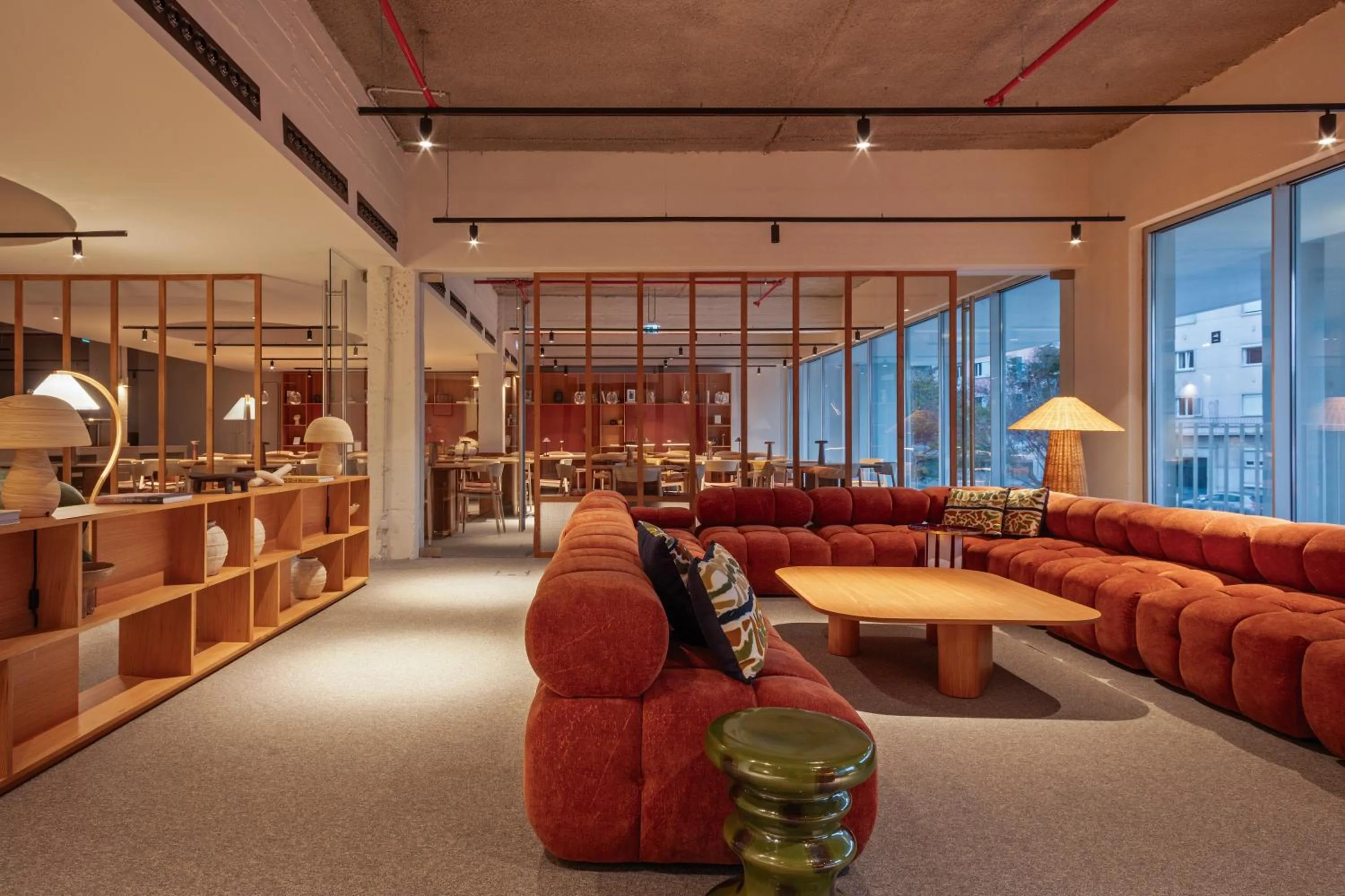 Living room in Hotel Acta Moa