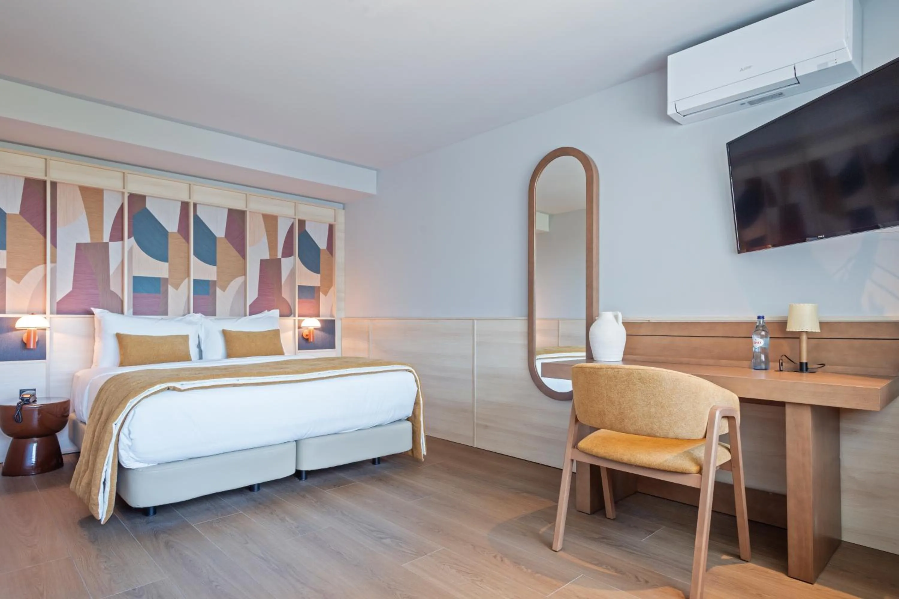 Bed in Hotel Acta Moa