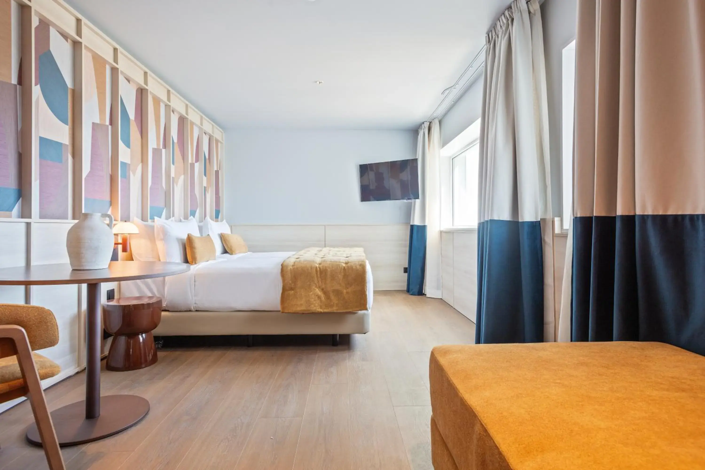 Bed in Hotel Acta Moa Bed in Hotel Acta Moa