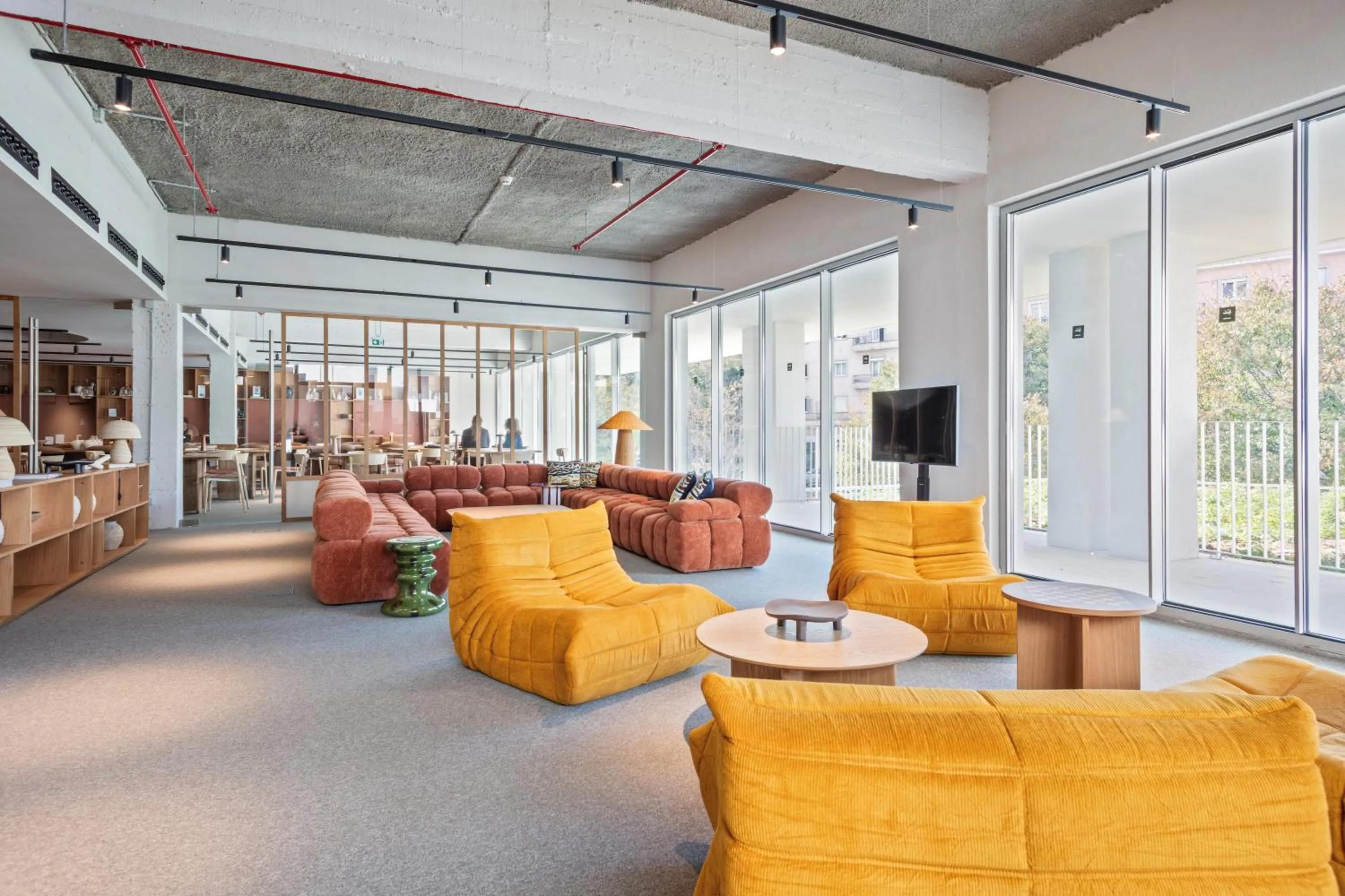 Living room in Hotel Acta Moa