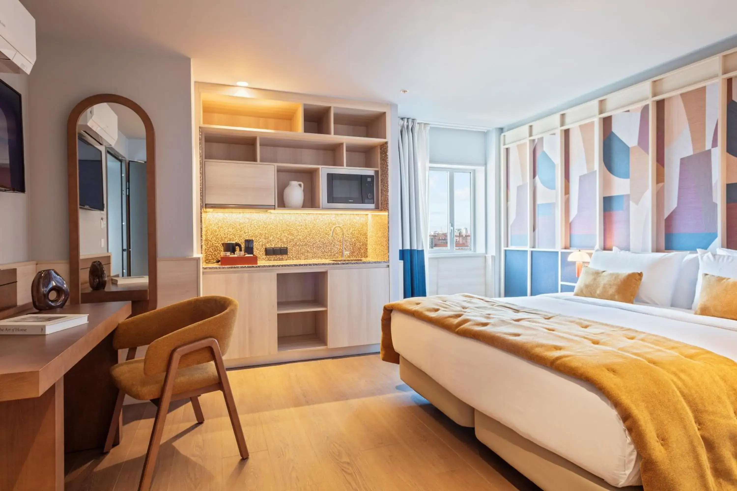 Bed in Hotel Acta Moa Bed in Hotel Acta Moa