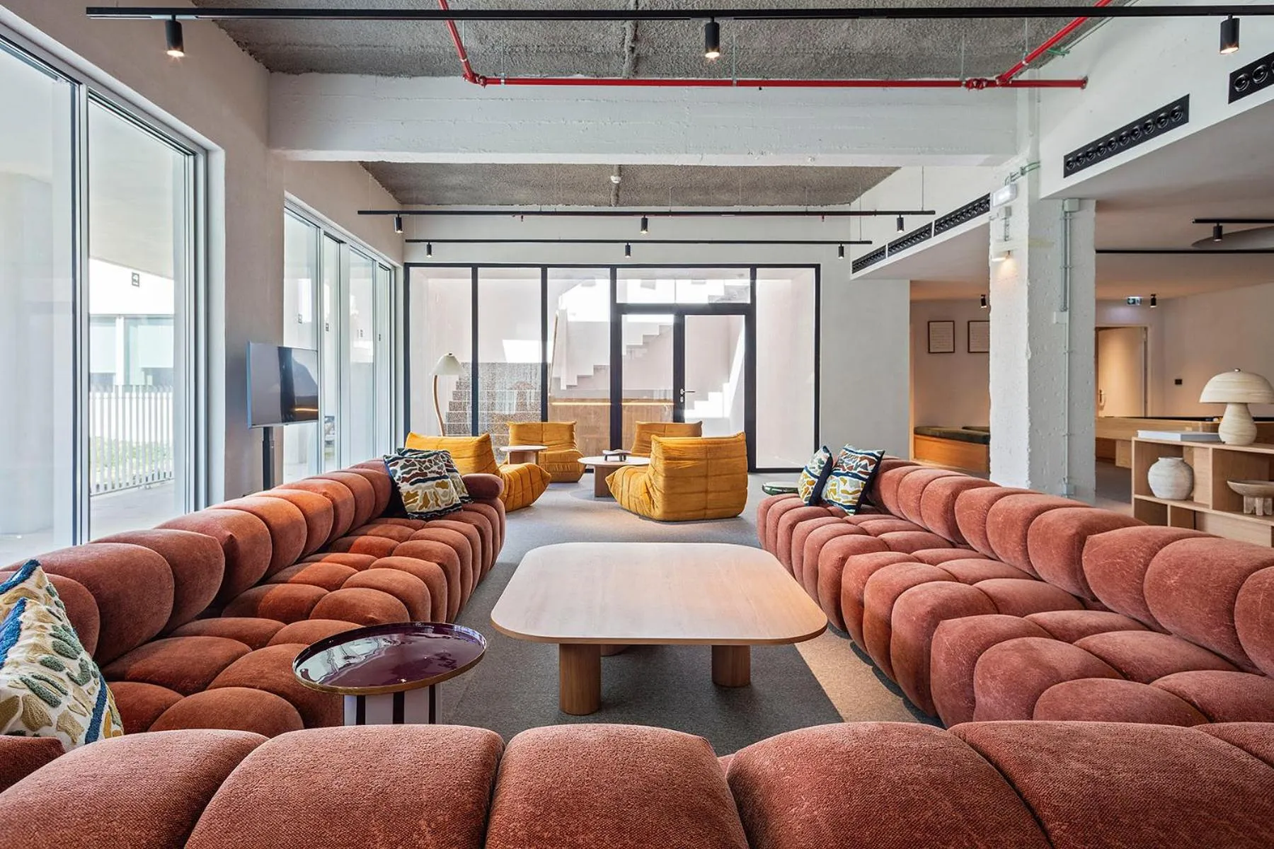 Living room in Hotel Acta Moa