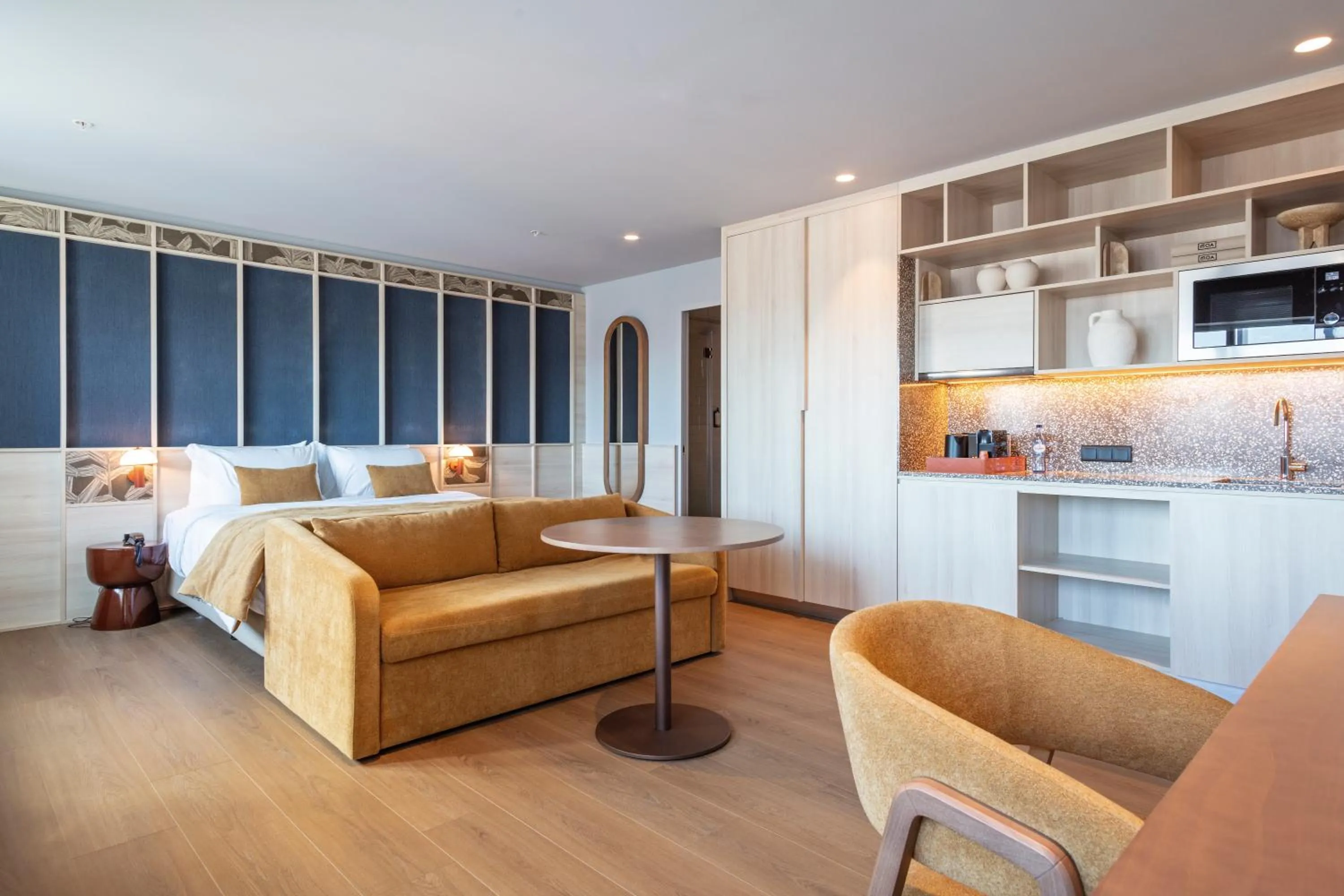 Bed in Hotel Acta Moa