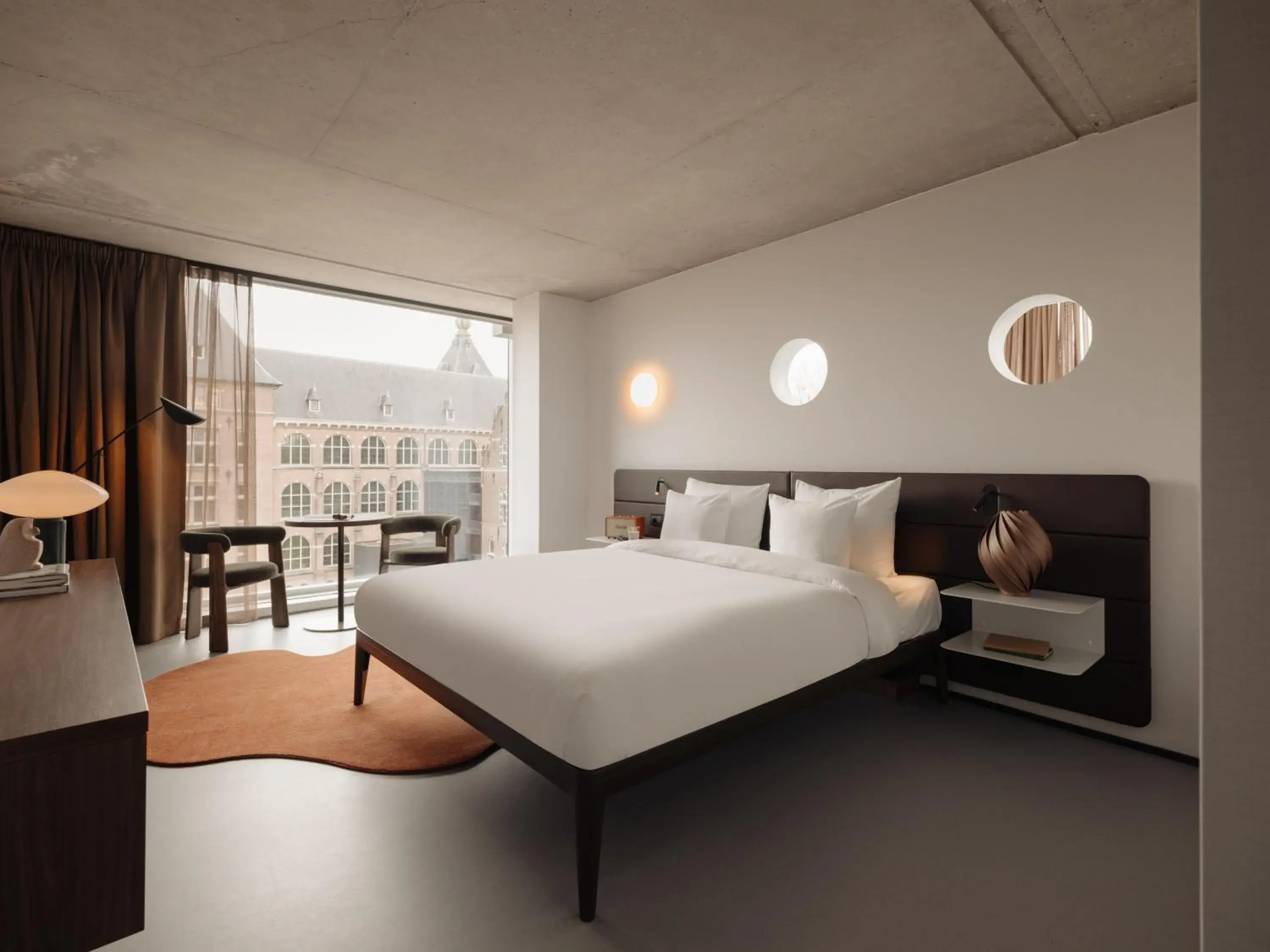 Bed in Hotel V Oosterpark Bed in Hotel V Oosterpark