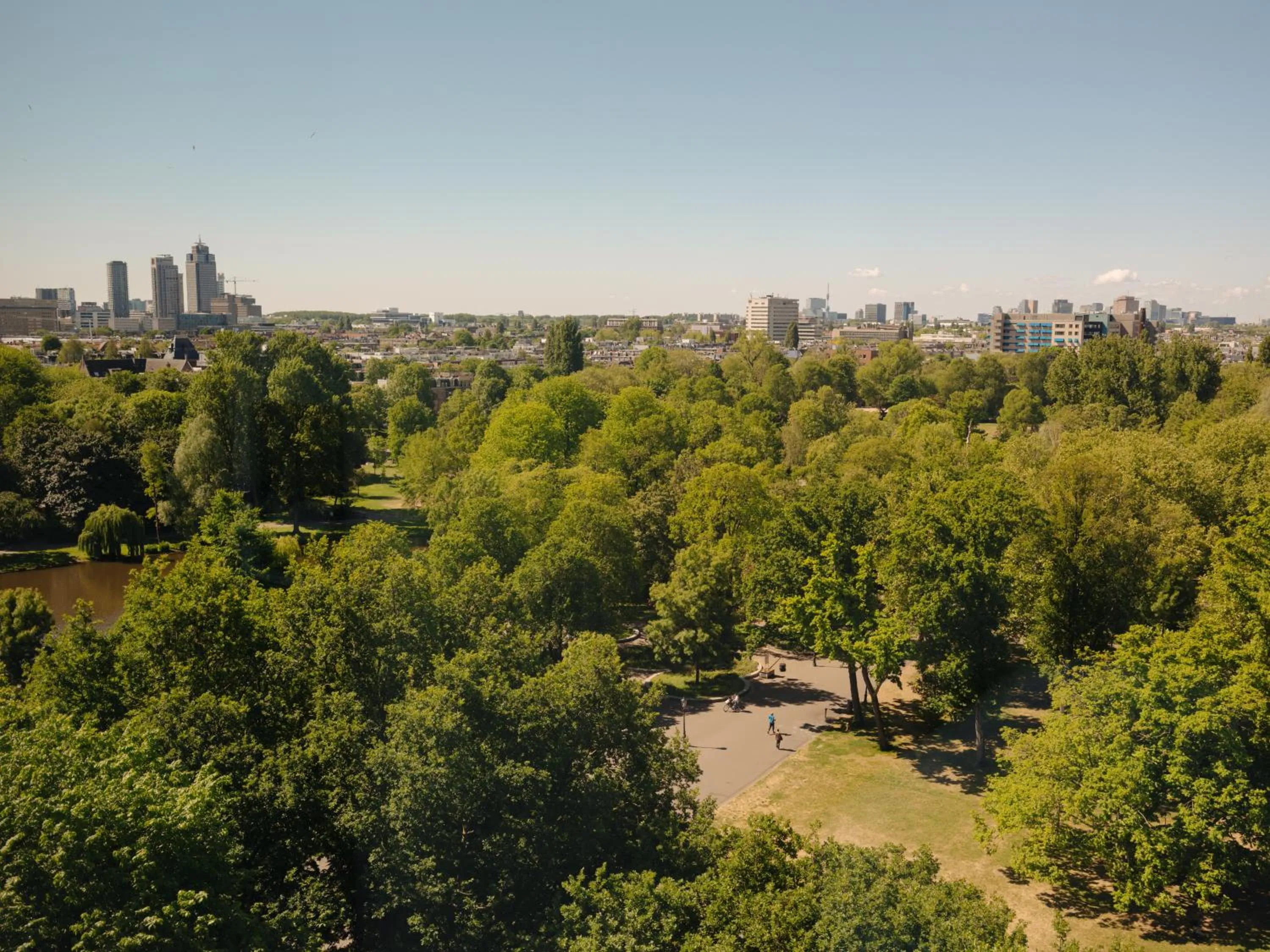 City view in Hotel V Oosterpark