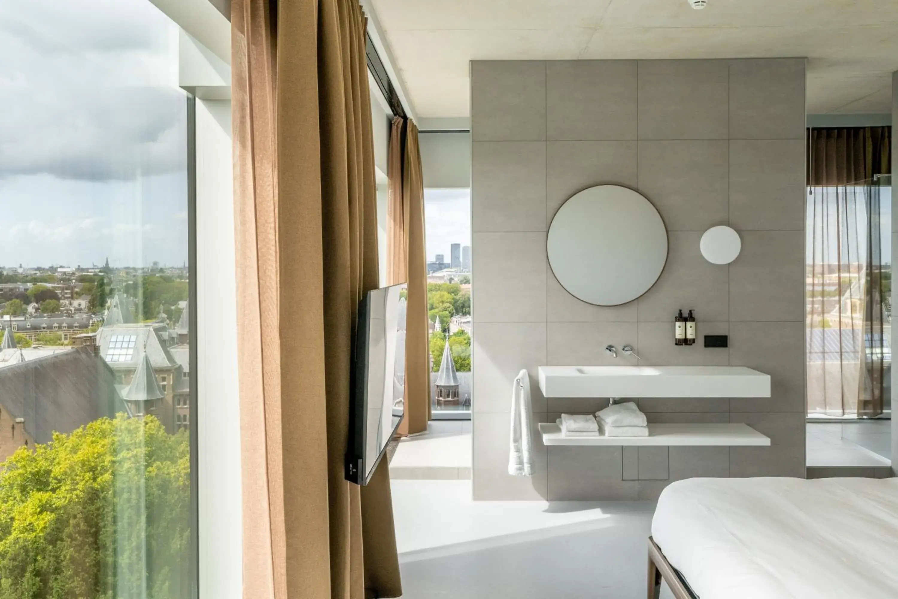 Bedroom in Hotel V Oosterpark Bedroom in Hotel V Oosterpark