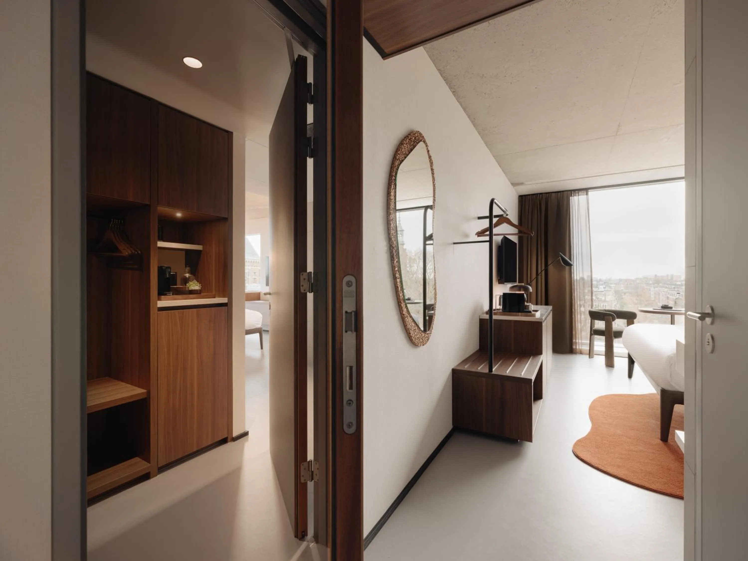 Bed in Hotel V Oosterpark