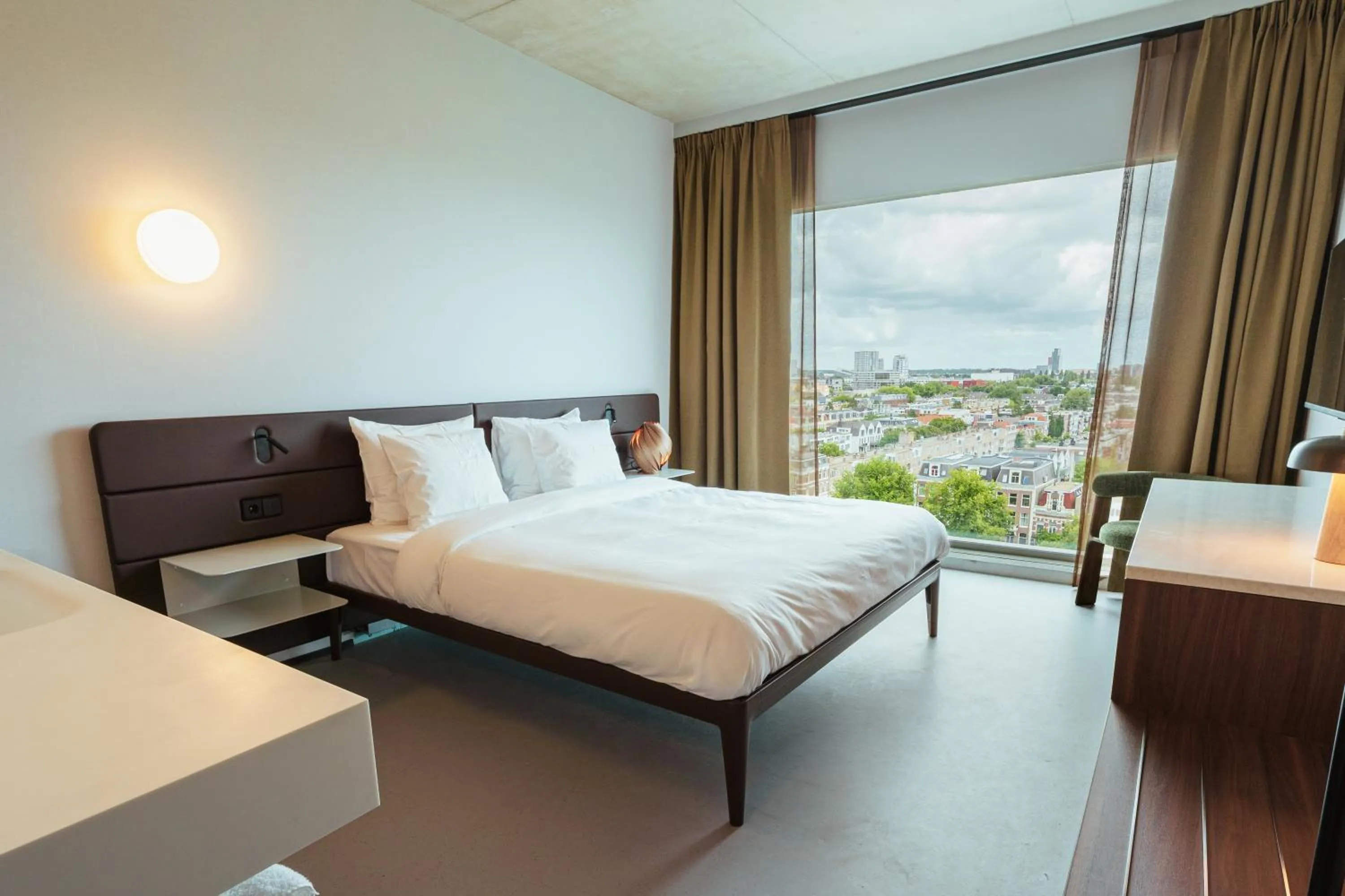 Bedroom, Bed in Hotel V Oosterpark