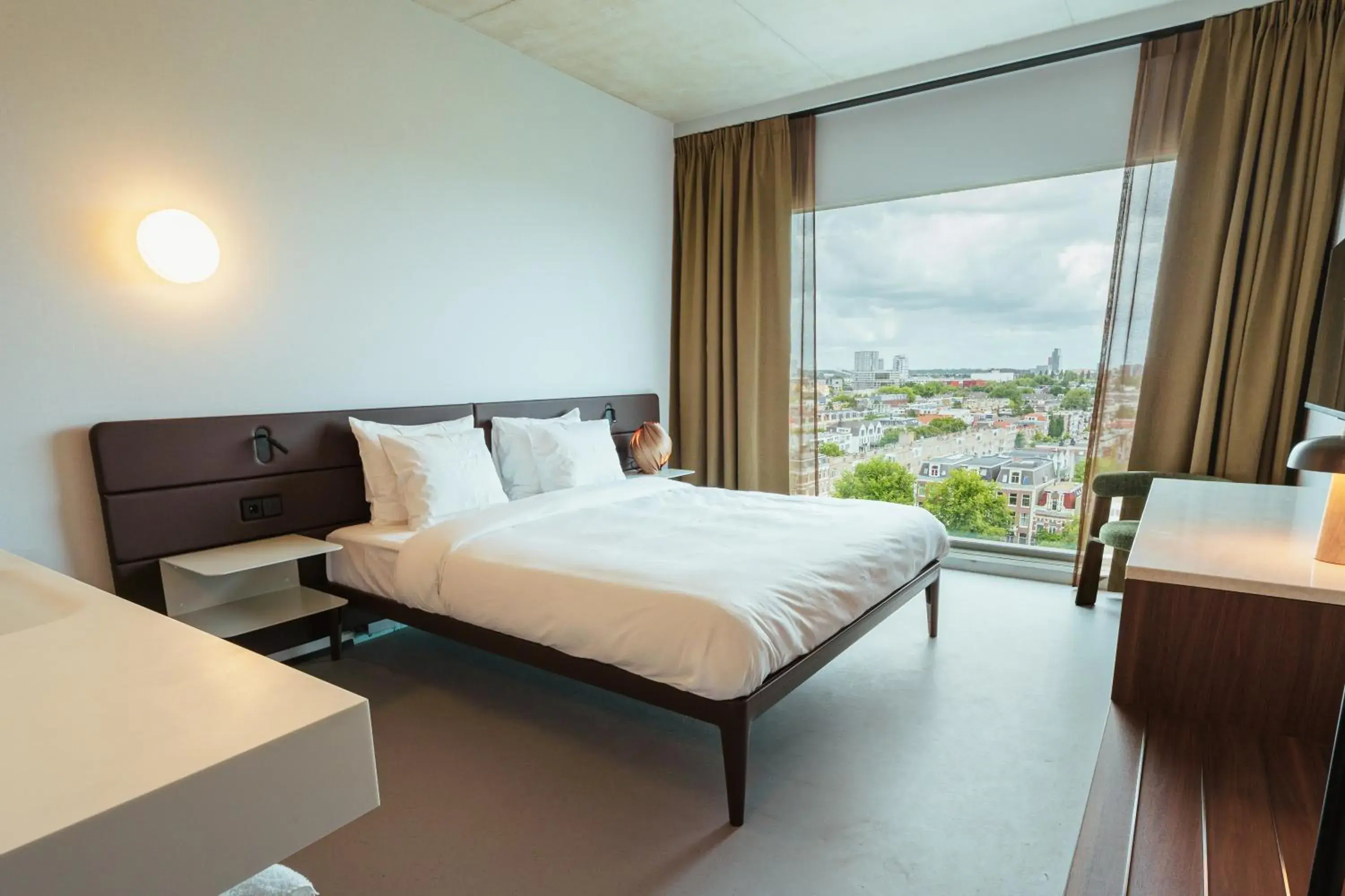 Bedroom, Bed in Hotel V Oosterpark Bedroom, Bed in Hotel V Oosterpark