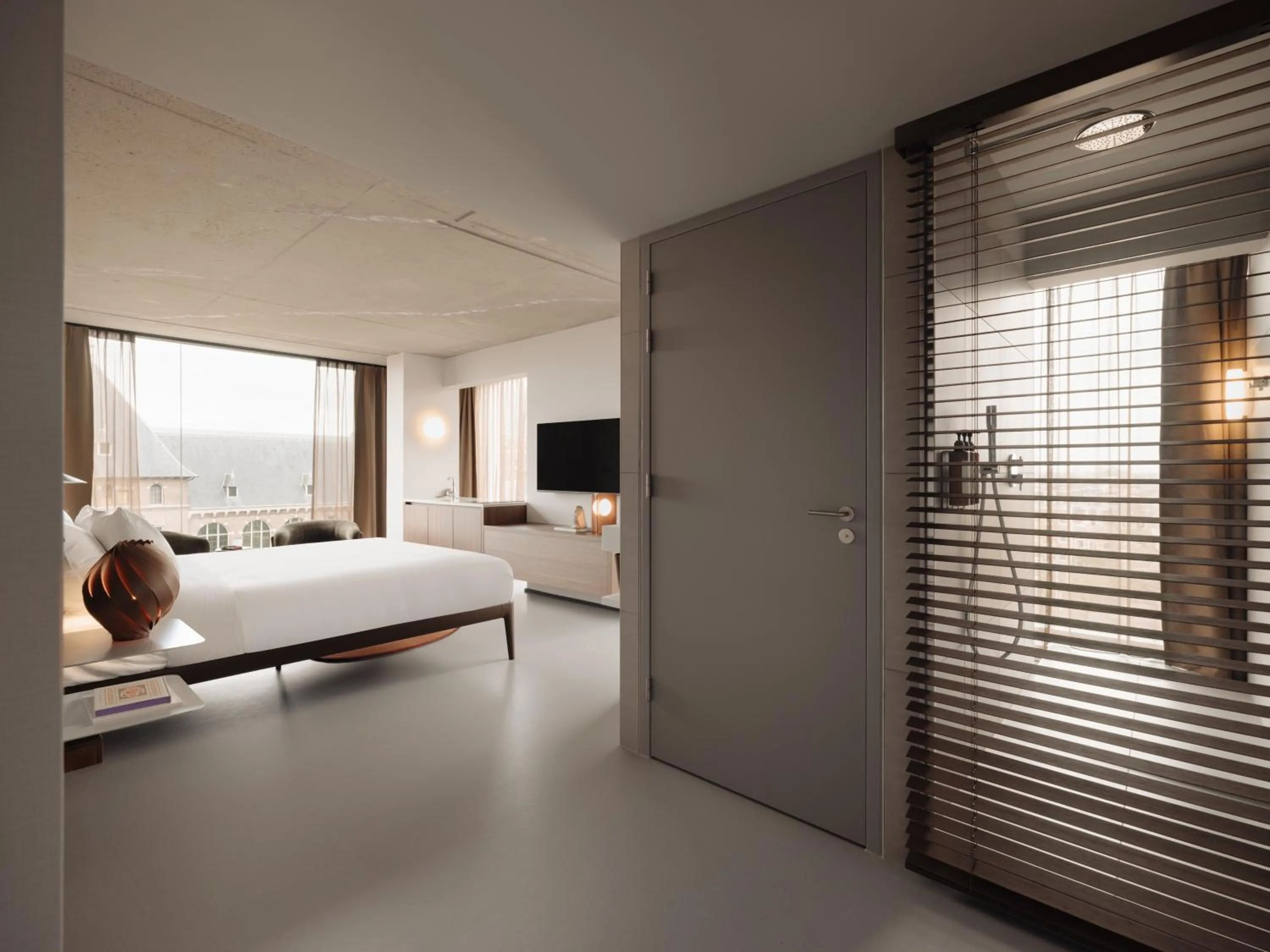 Bed in Hotel V Oosterpark