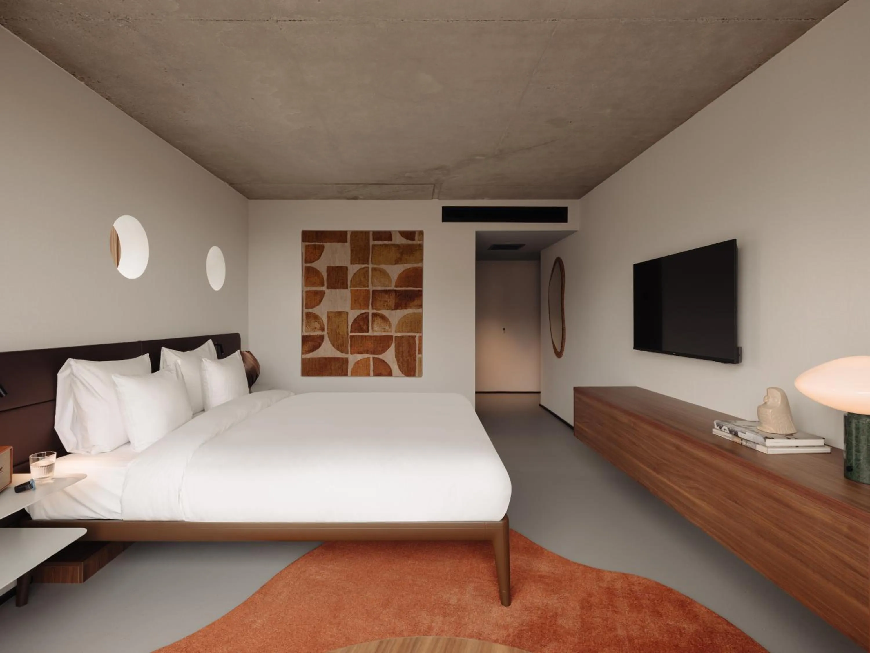 Bed in Hotel V Oosterpark