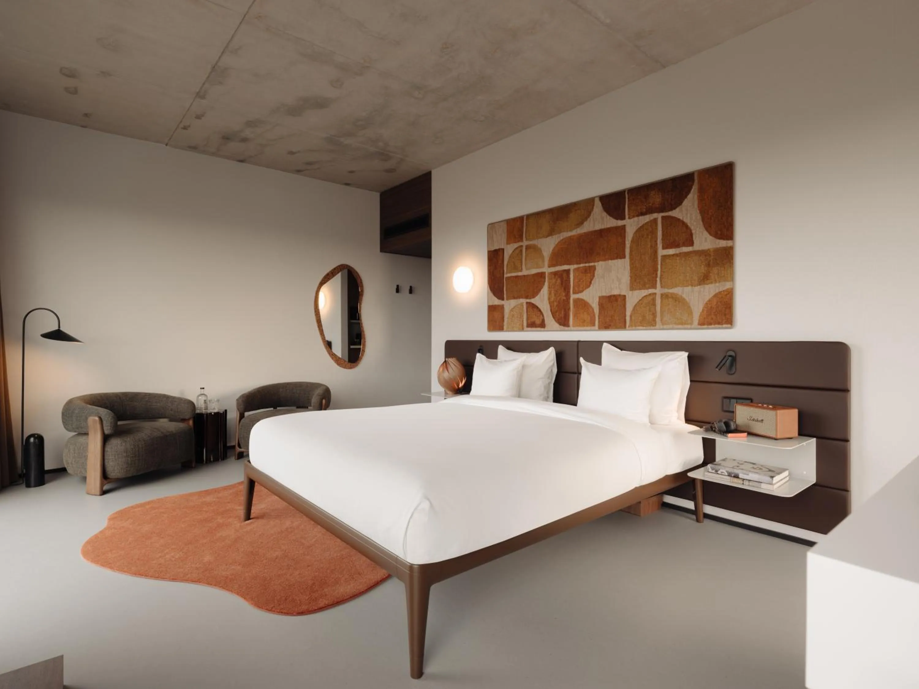 Bed in Hotel V Oosterpark