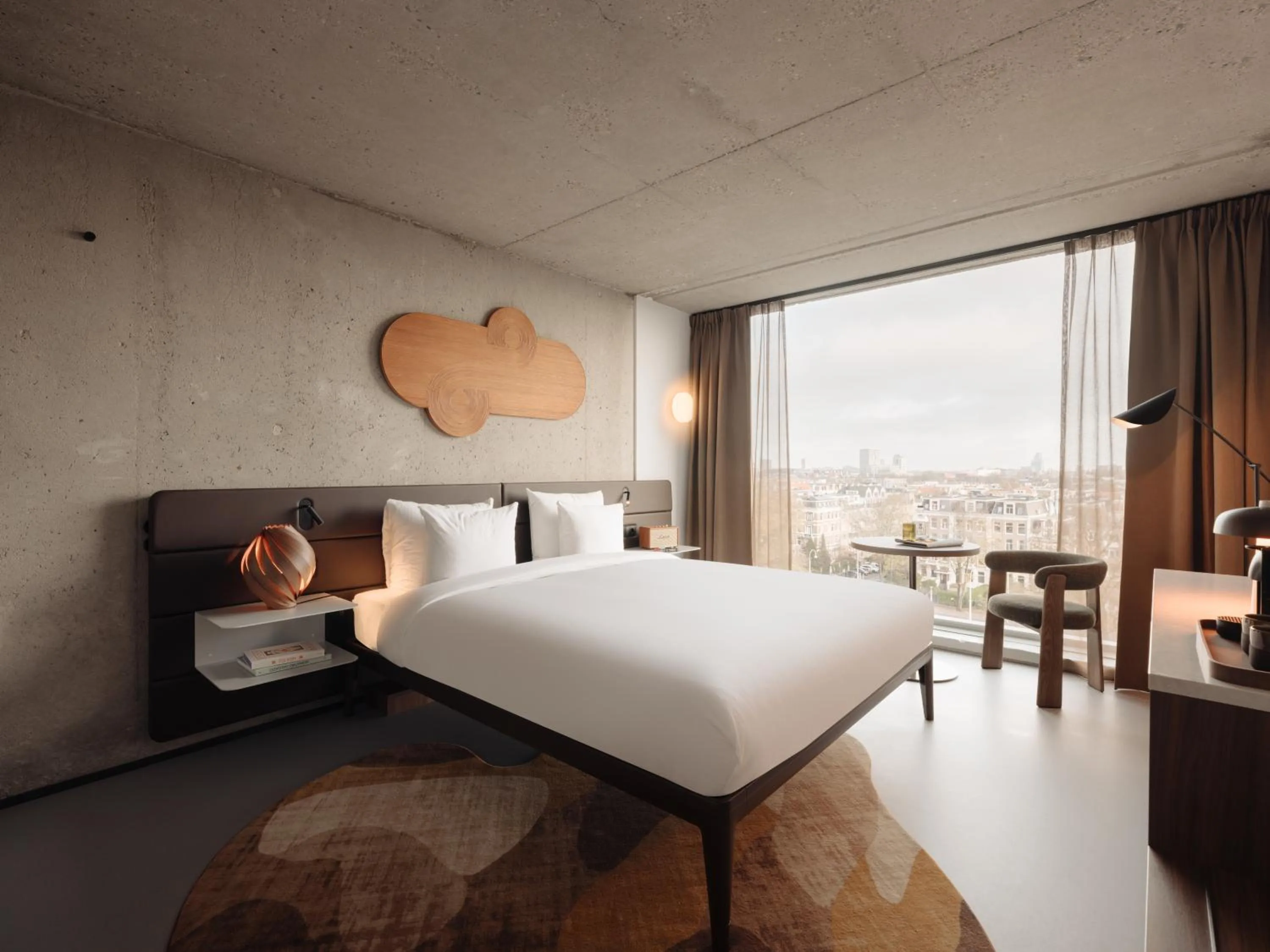 Bed in Hotel V Oosterpark