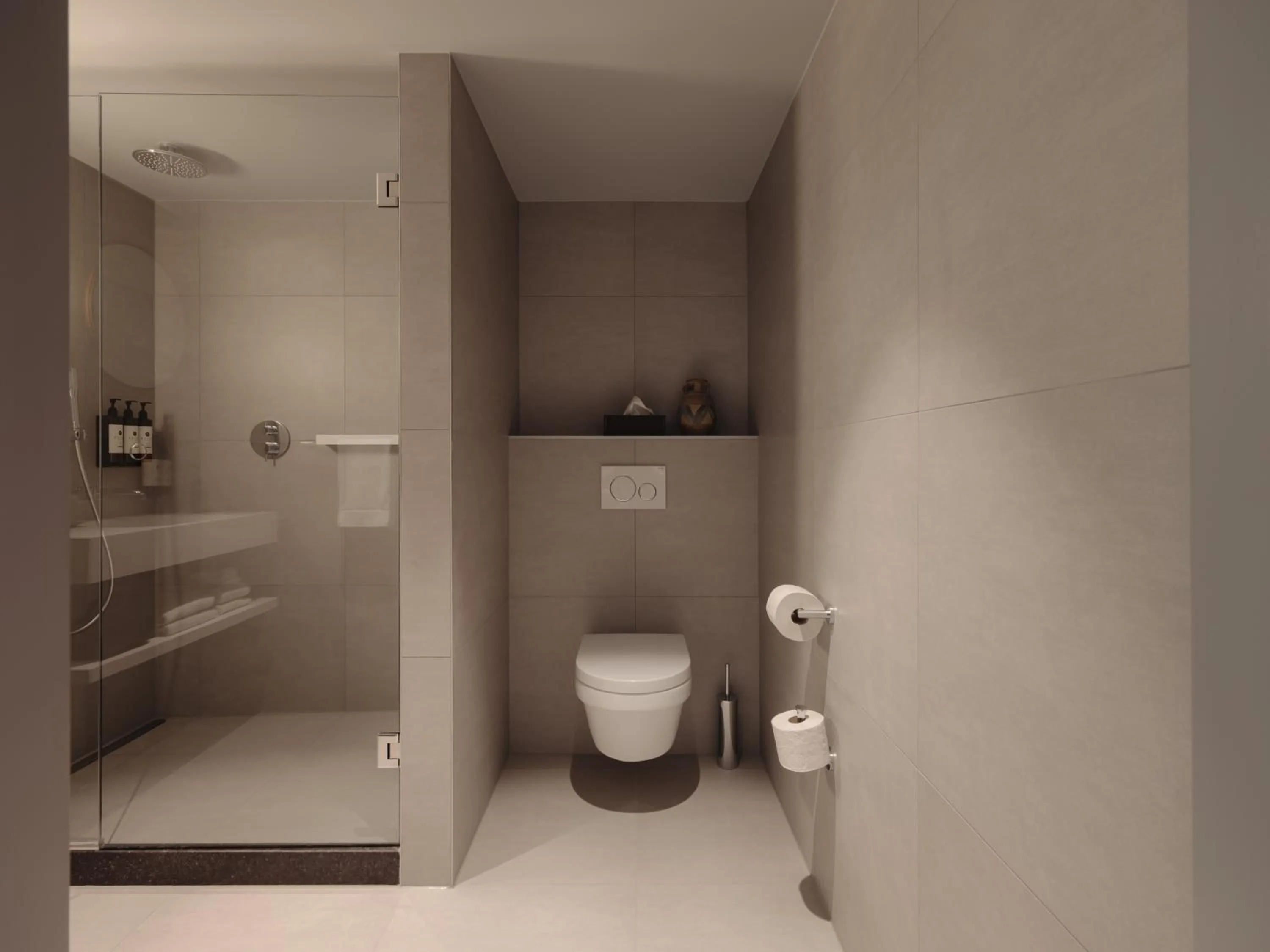 Shower in Hotel V Oosterpark