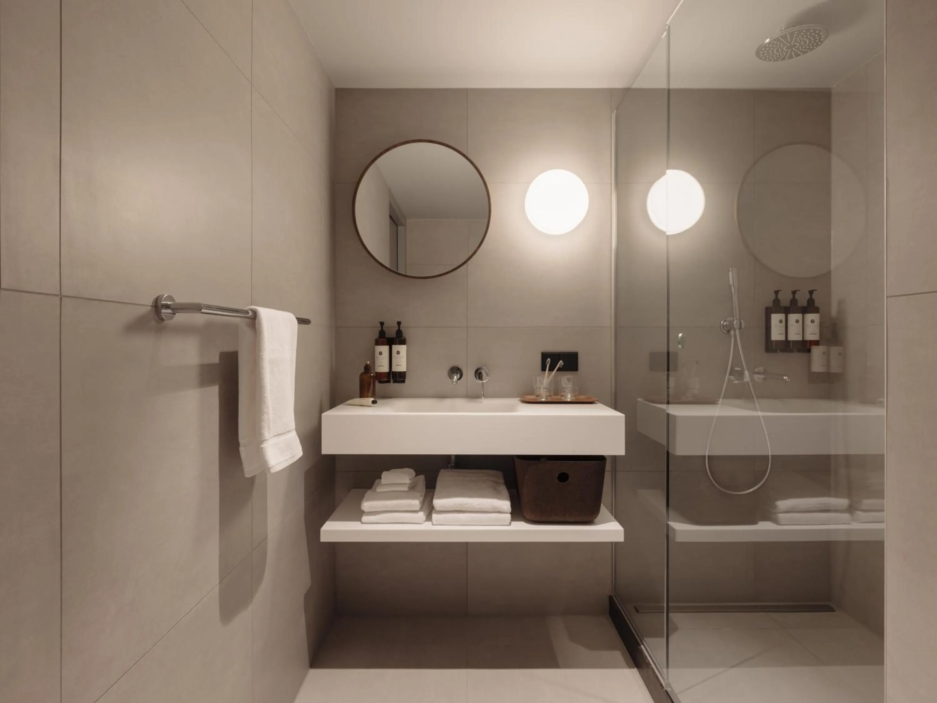 Shower in Hotel V Oosterpark