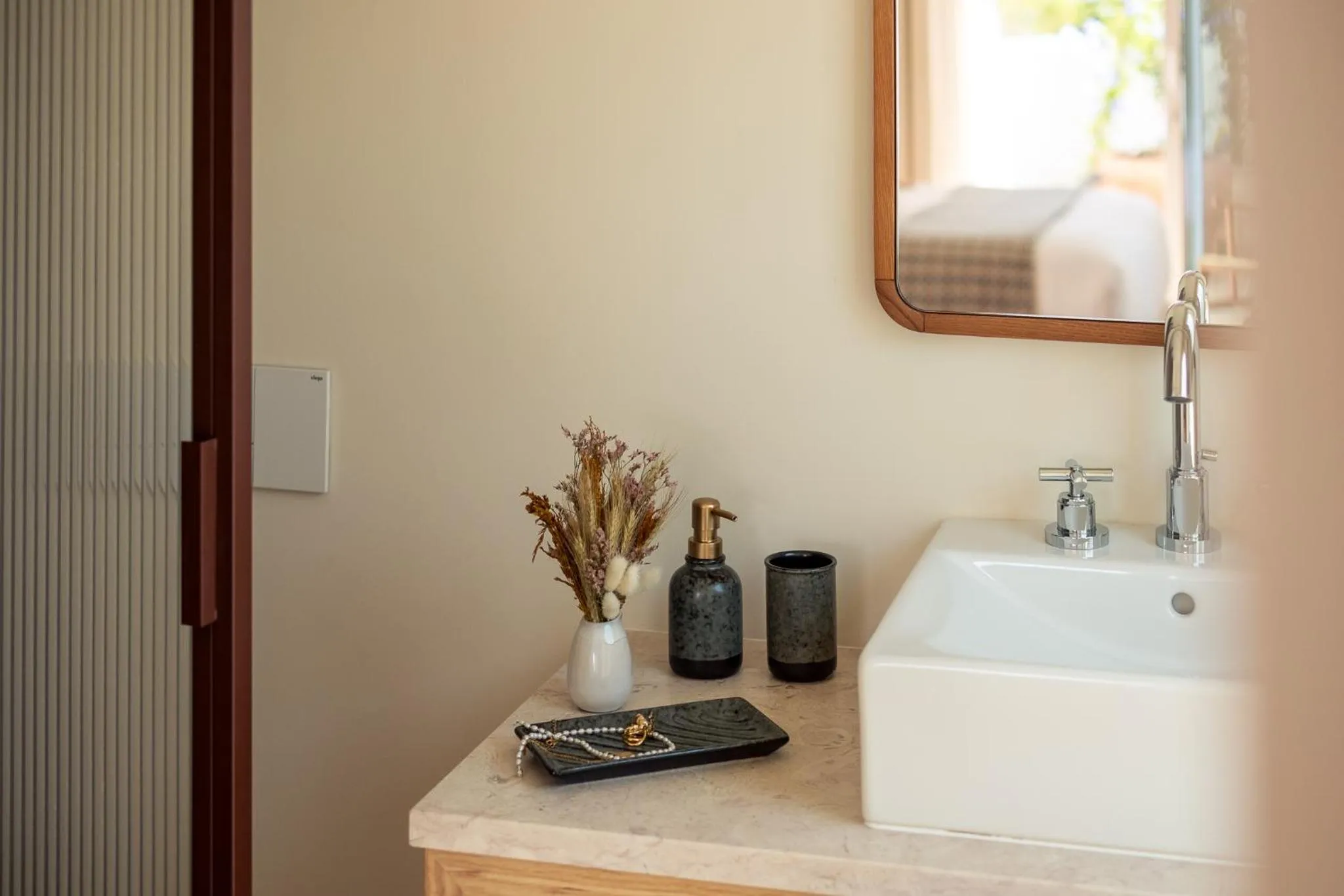 Bathroom in Palácio de Tavira, a Small Luxury Hotel of the World