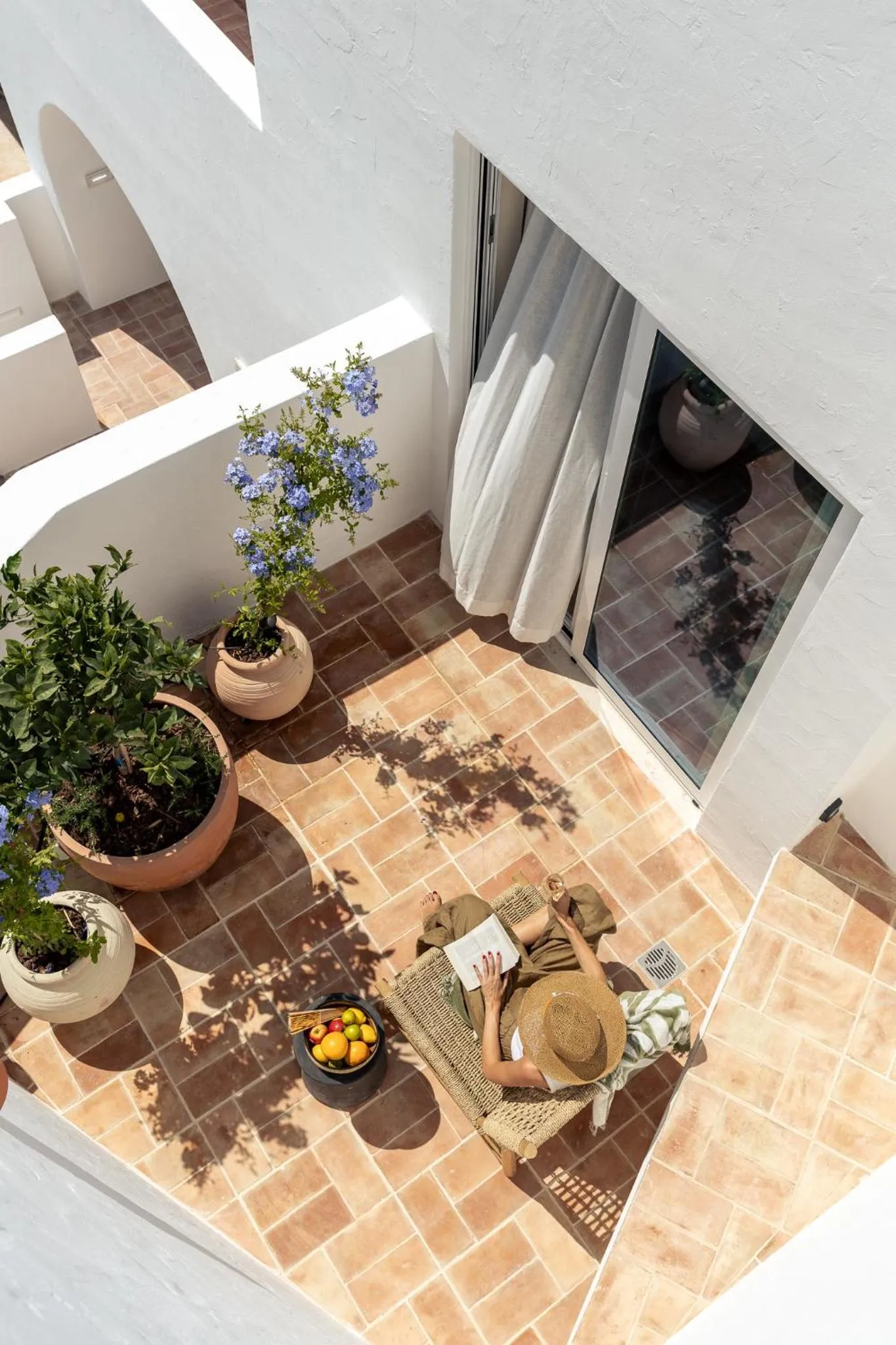 Balcony/Terrace in Palácio de Tavira, a Small Luxury Hotel of the World