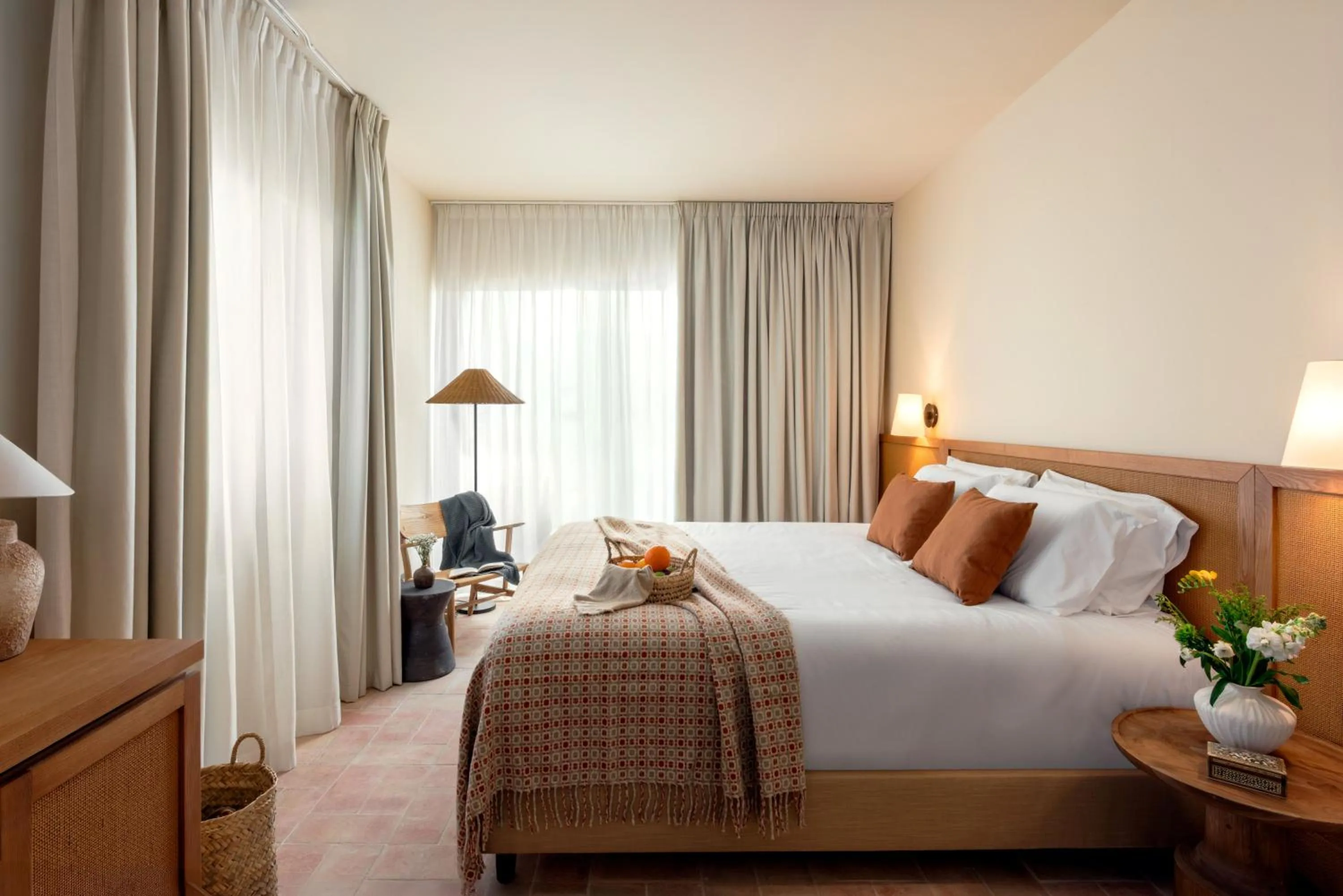 Photo of the whole room, Bed in Palácio de Tavira, a Small Luxury Hotel of the World