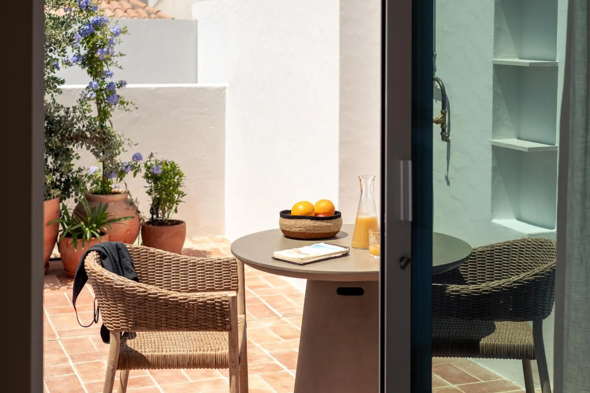 Balcony/Terrace in Palácio de Tavira, a Small Luxury Hotel of the World
