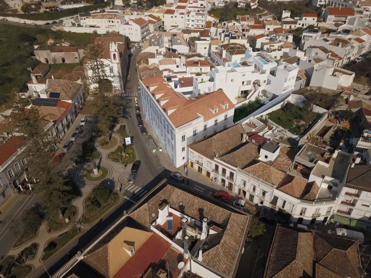 Property building in Palácio de Tavira, a Small Luxury Hotel of the World